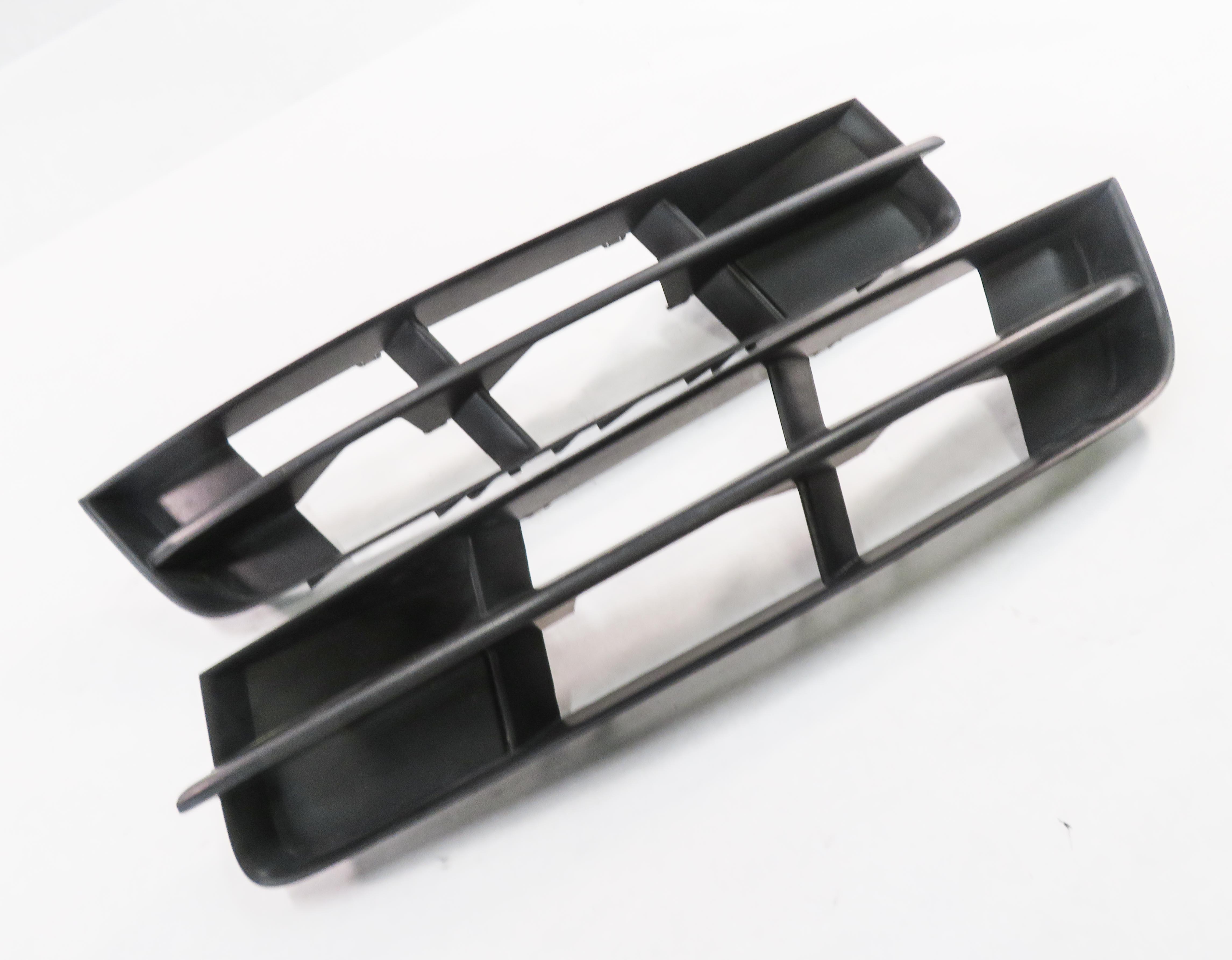 2012 AUDI Q7 (4L) FRONT LEFT & RIGHT LOWER BUMPER GRILLE TRIM SET-2 — exact item pictured