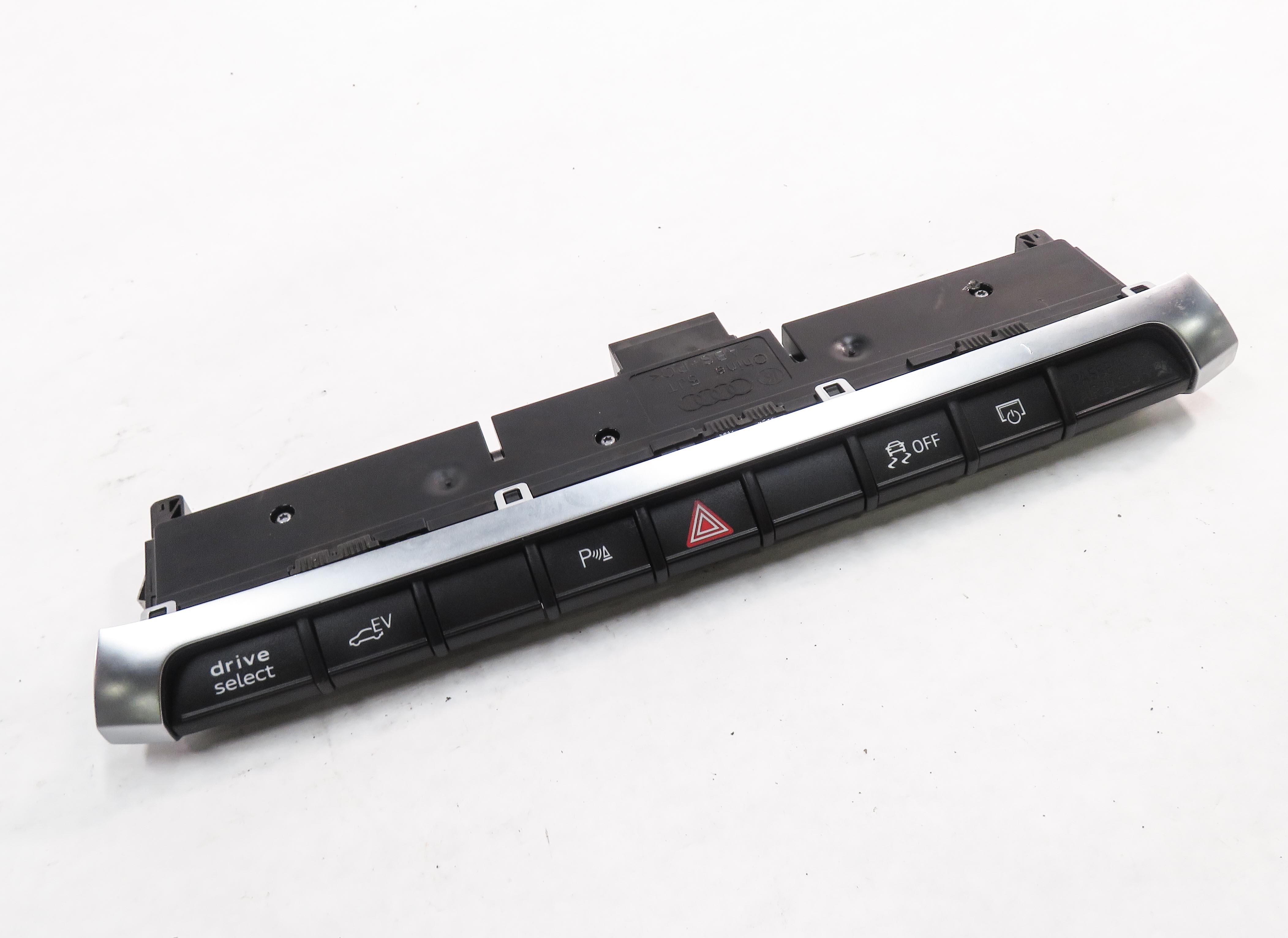 2018 AUDI A3 E-TRON (8VF) HYBRID - DRIVE SELECT EV PDC HAZARD TRACTION SWITCH — exact item pictured
