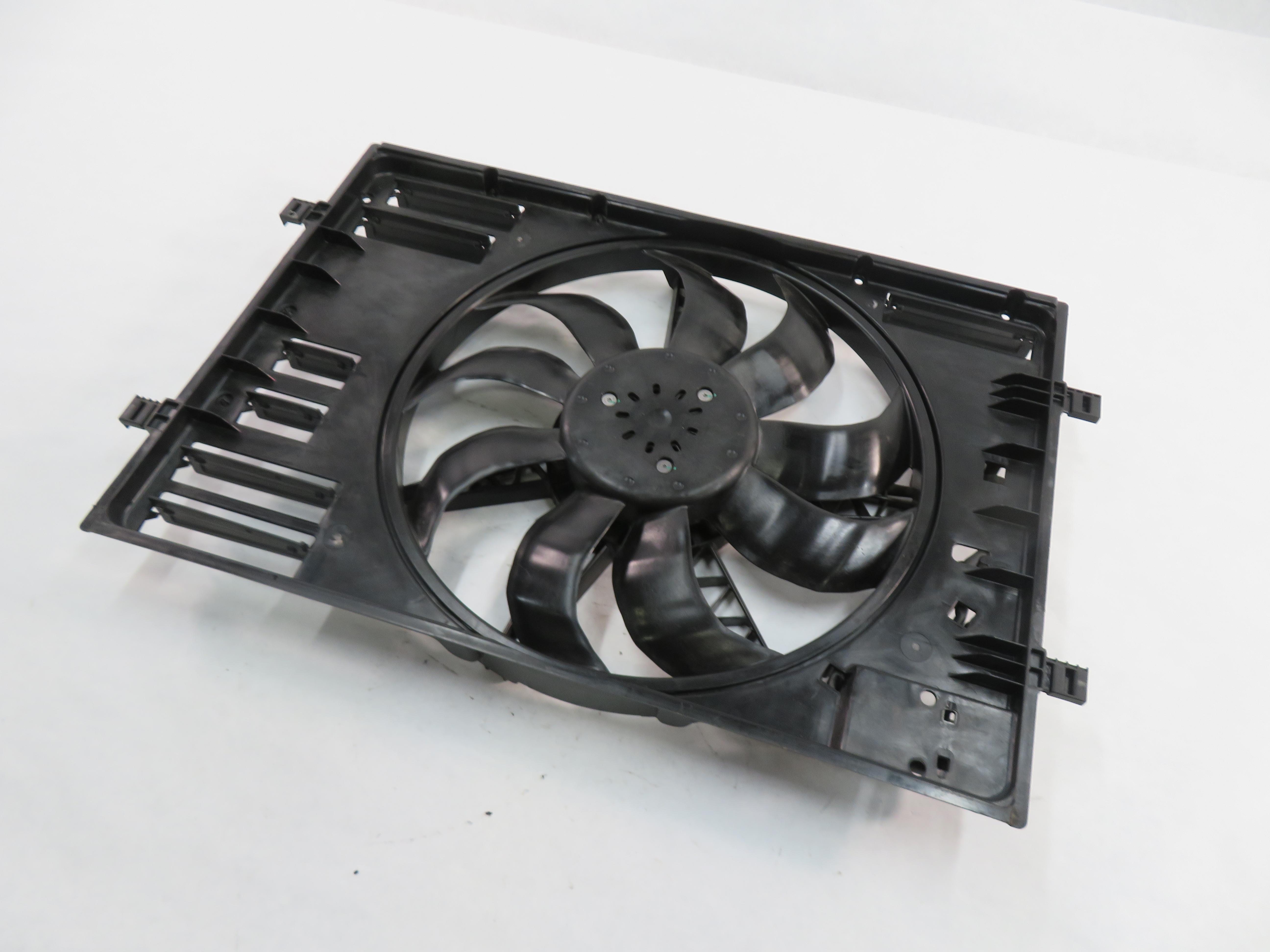 2016-2018 AUDI A3 E-TRON (8VF) HYBRID - 1.4L ENGINE COOLING FAN w/ SHROUD — exact item pictured