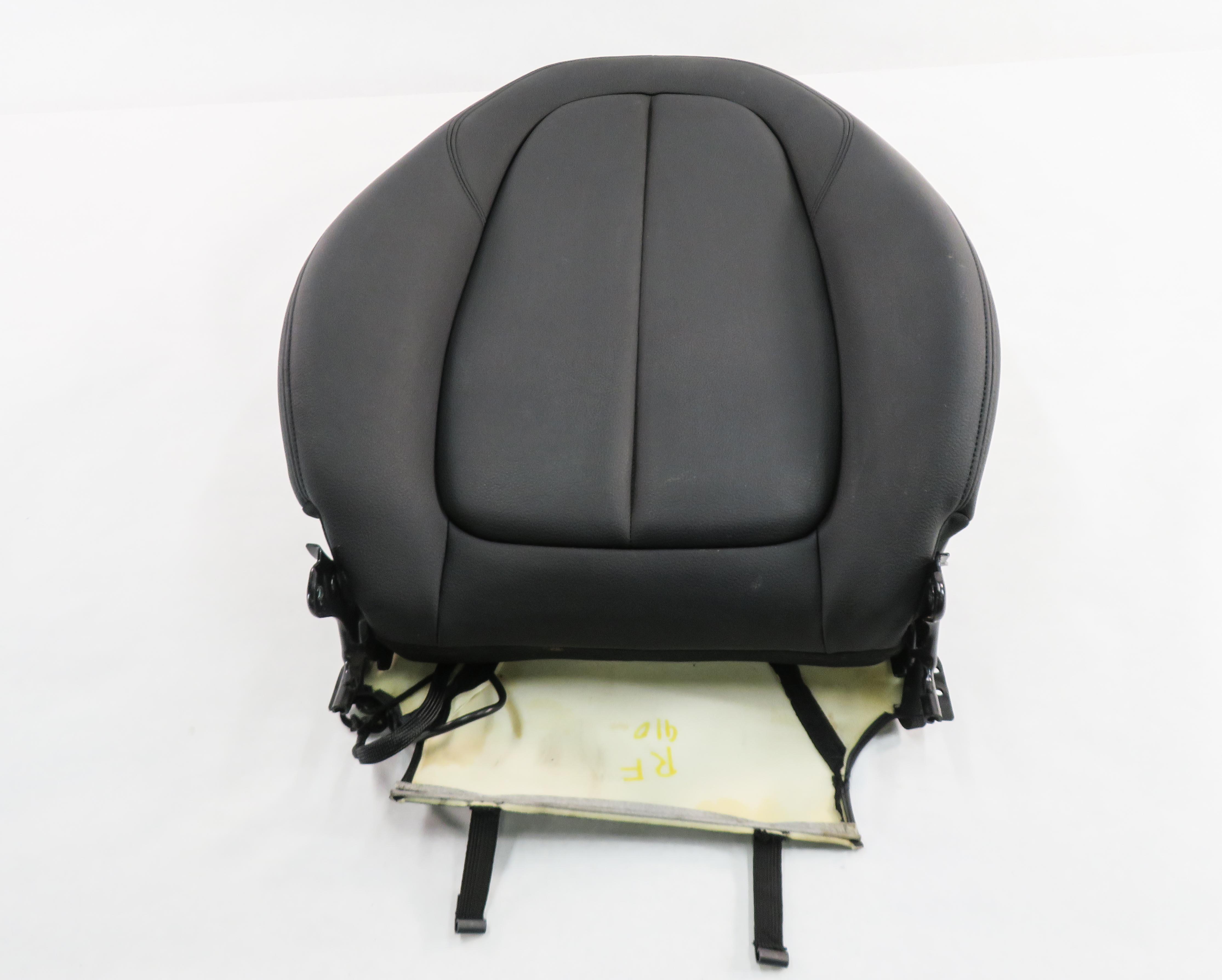 2016 BMW X1 (F48) RIGHT FRONT PASSENGER UPPER TOP HEATED SEAT CUSHION (BLACK) — exact item pictured