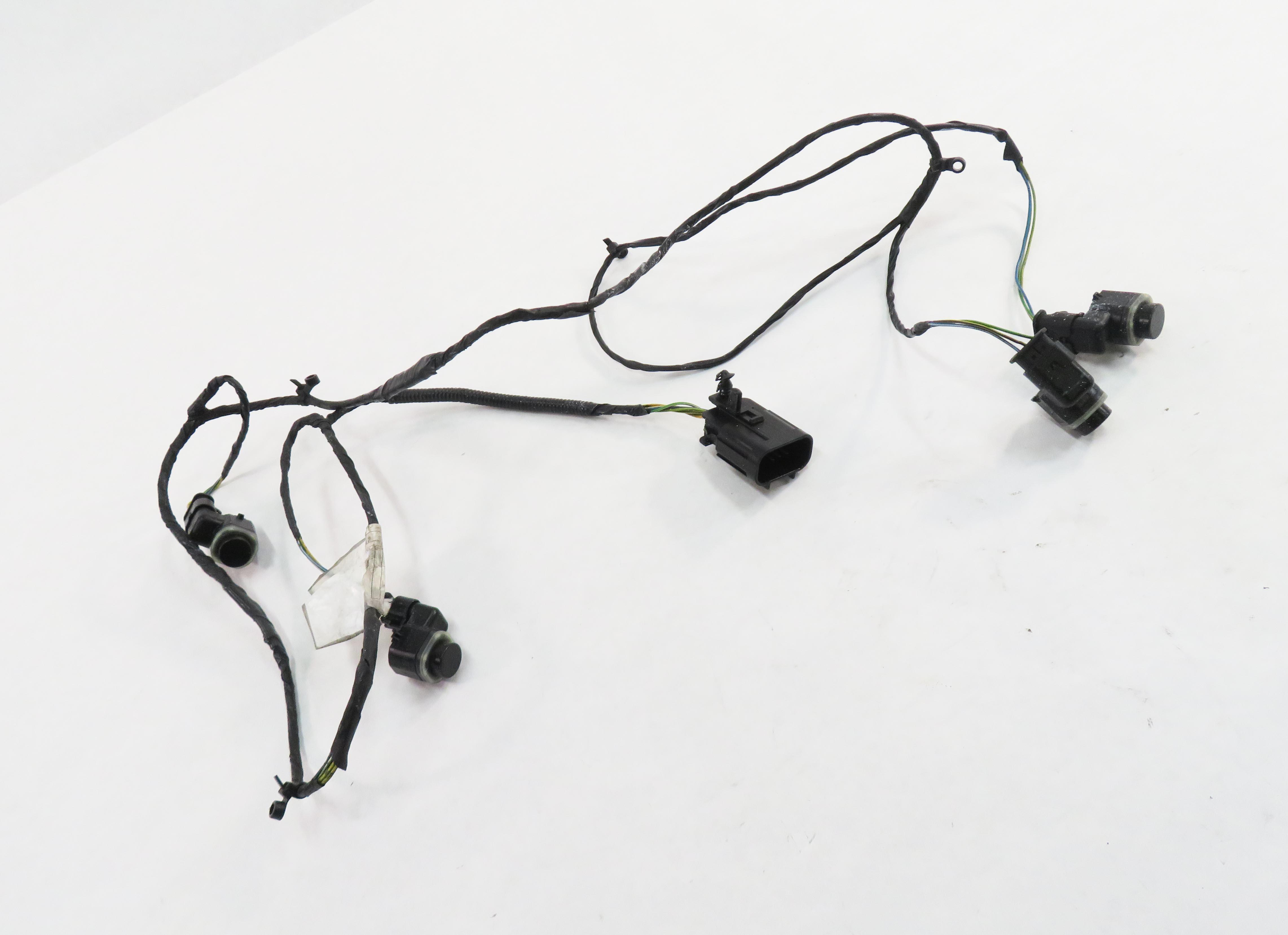 2012 RANGE ROVER (L322) REAR PDC PARK DISTANCE SENSOR SET w/ HARNESS — exact item pictured