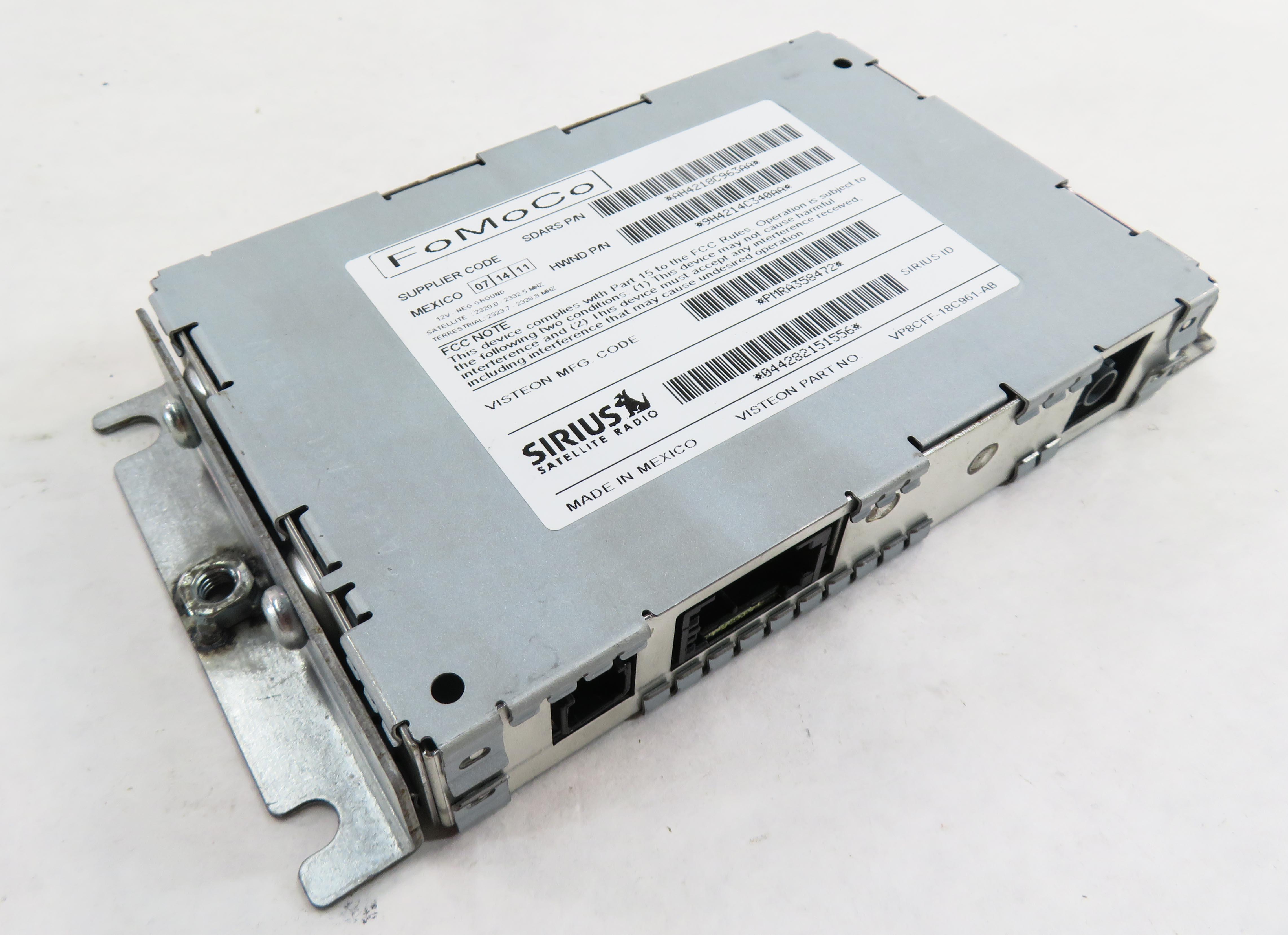 2007-2012 LR3 - RANGE ROVER SPORT (L320) SIRIUS SATELLITE RADIO RECEIVER MODULE — exact item pictured