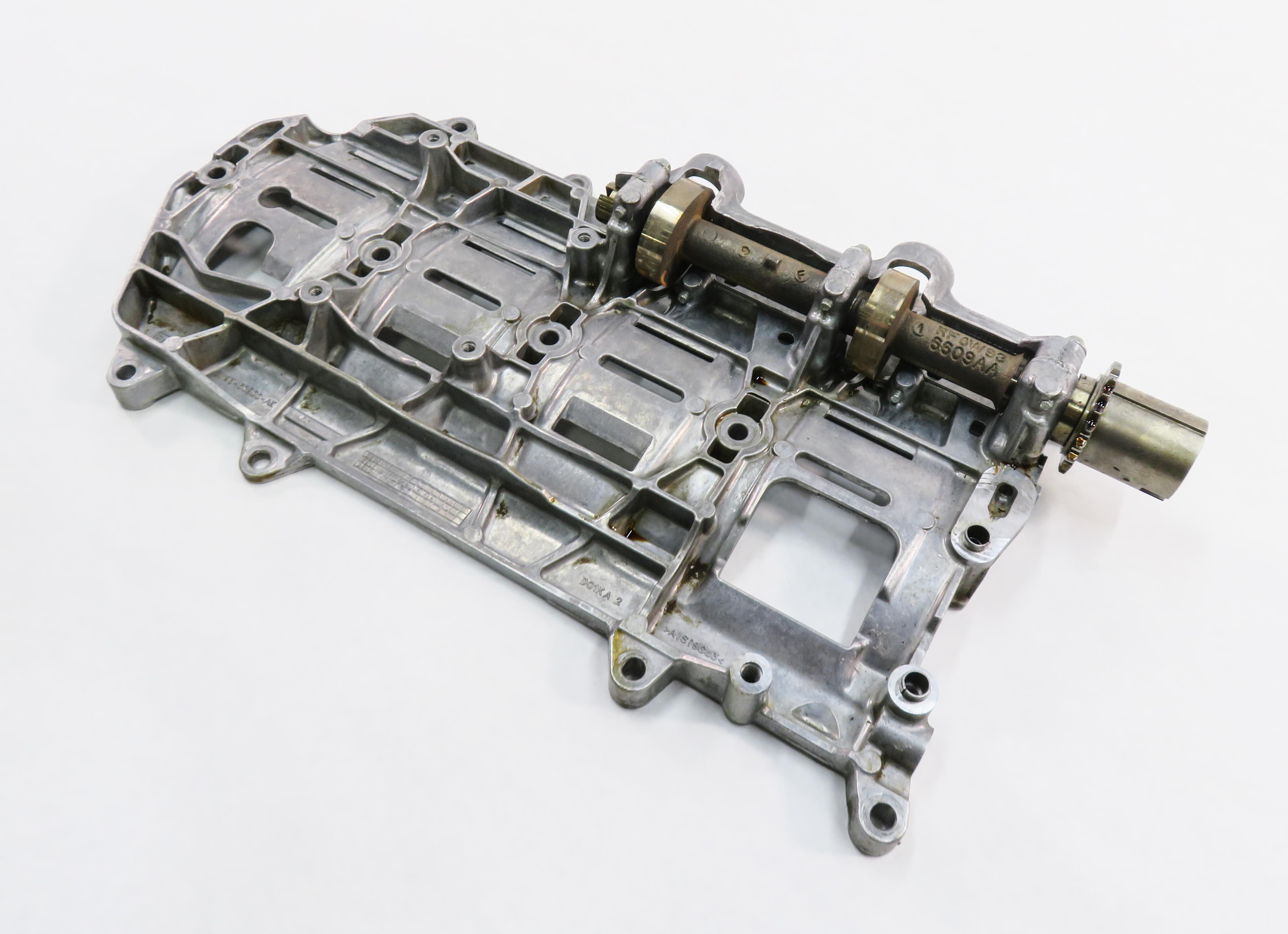 2012 RANGE ROVER (L322) 5.0L AJ133 SUPERCHARGED ENGINE - OIL PAN BAFFLE TRAY — exact item pictured