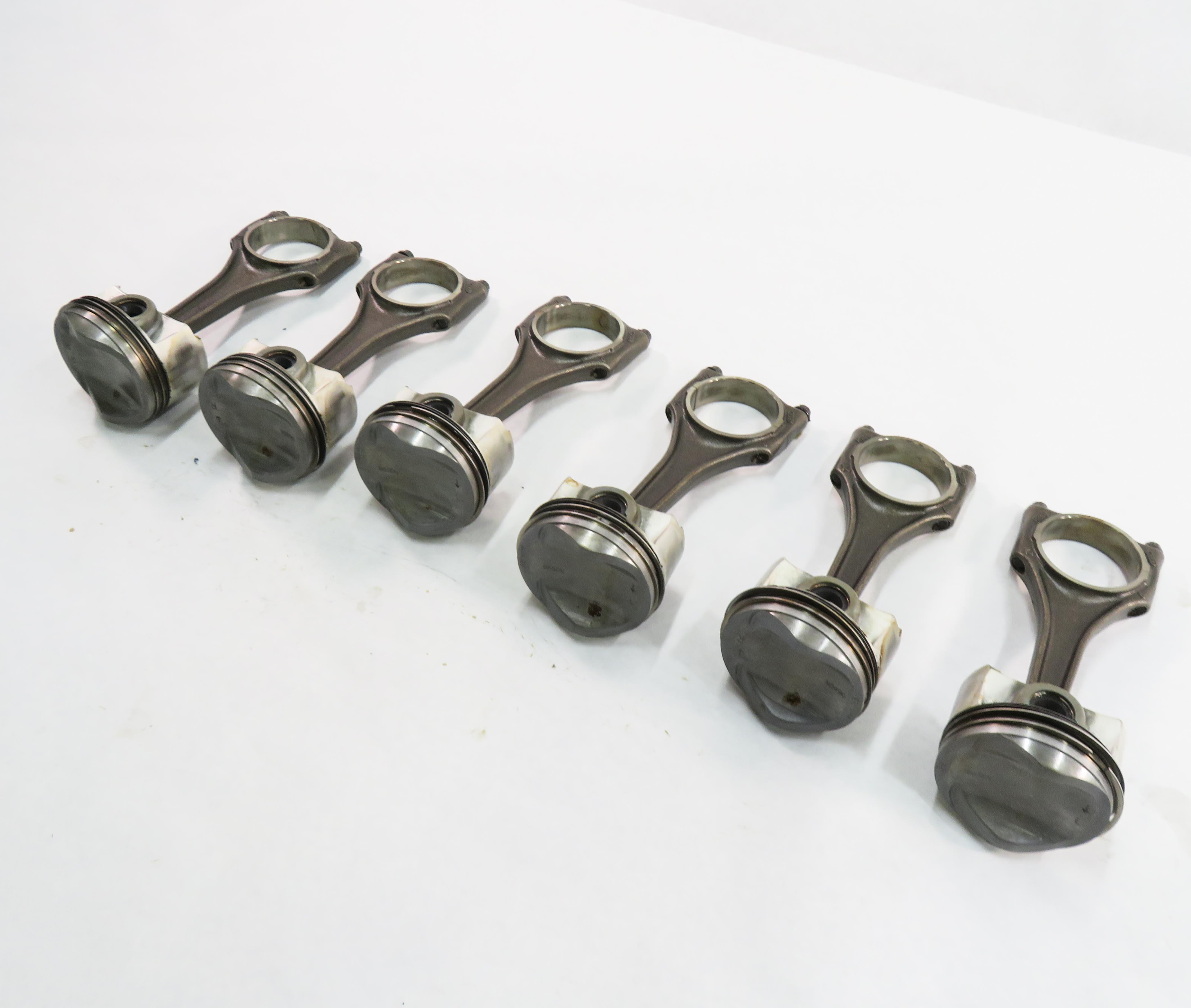 09-17 AUDI A6 A7 A8 Q5 Q7 S4 S6 Q5 TOUAREG - 3.0L SUPERCHARGED ENGINE PISTON SET — exact item pictured