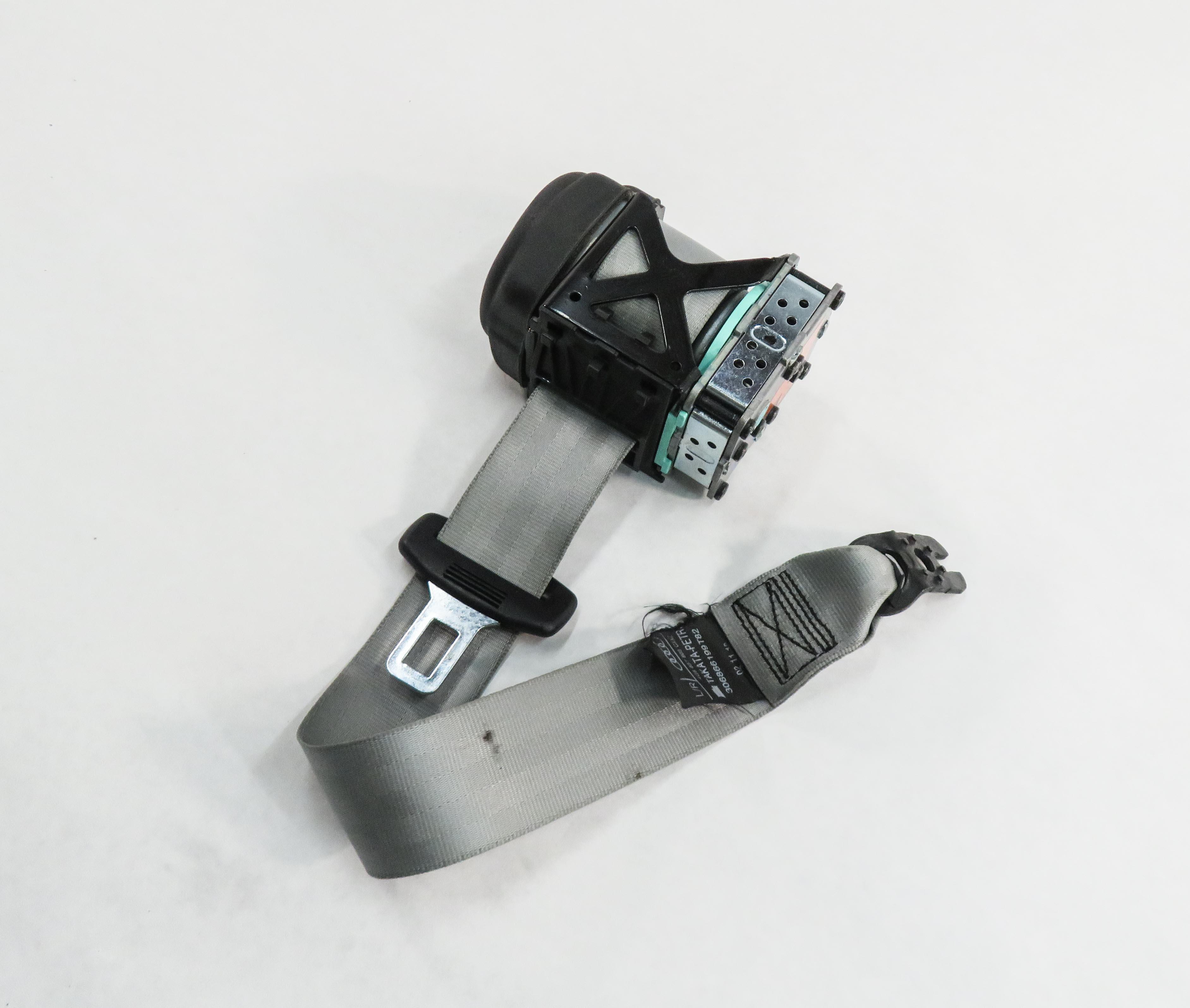 2013 AUDI A6 (C7) REAR SEAT - RIGHT SEATBELT RETRACTOR (GRAY) — exact item pictured