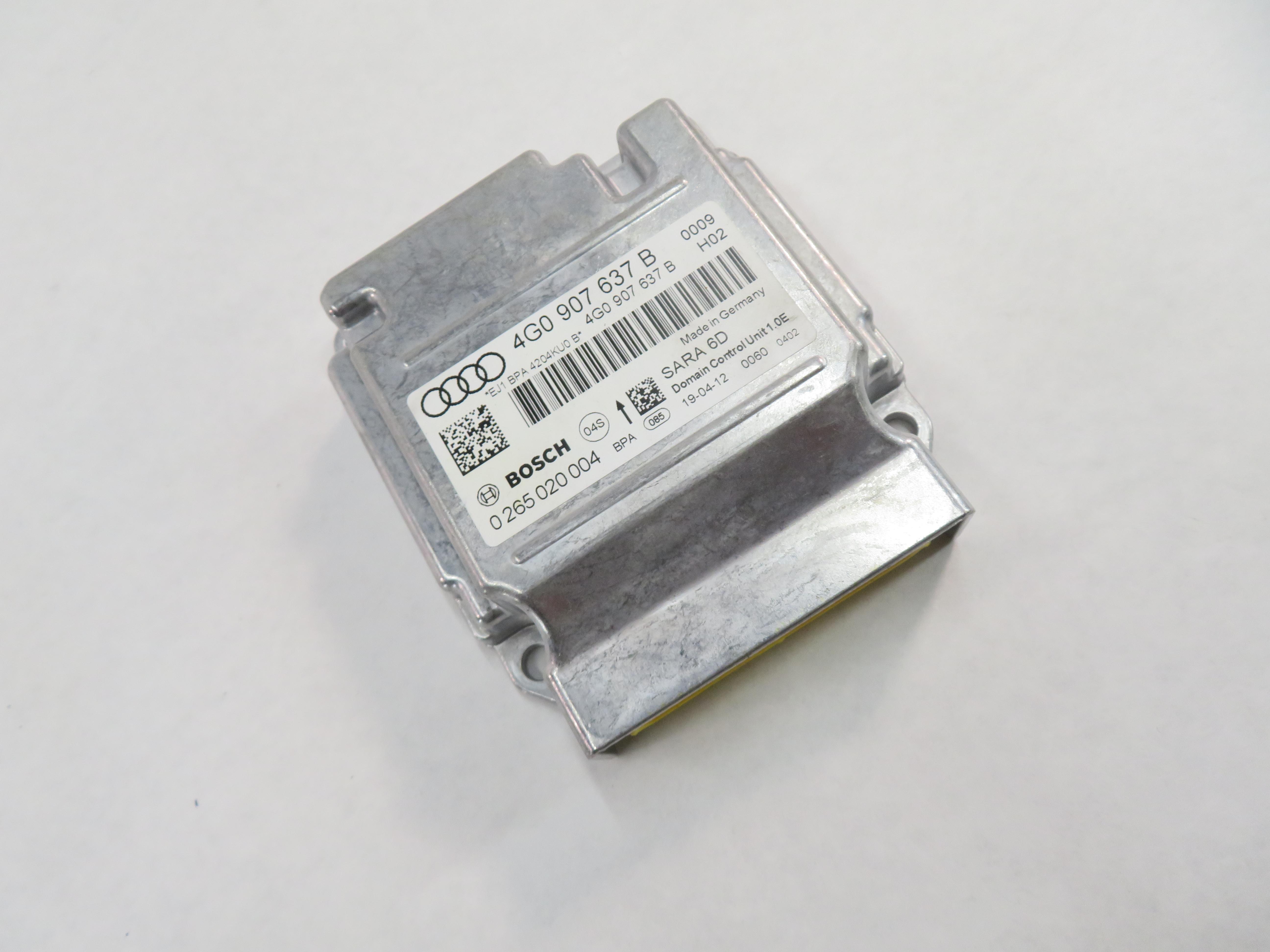 2012 AUDI A6 (C7) YAW SPEED ACCELERATION ROTATION TURN RATE STABILITY MODULE — exact item pictured