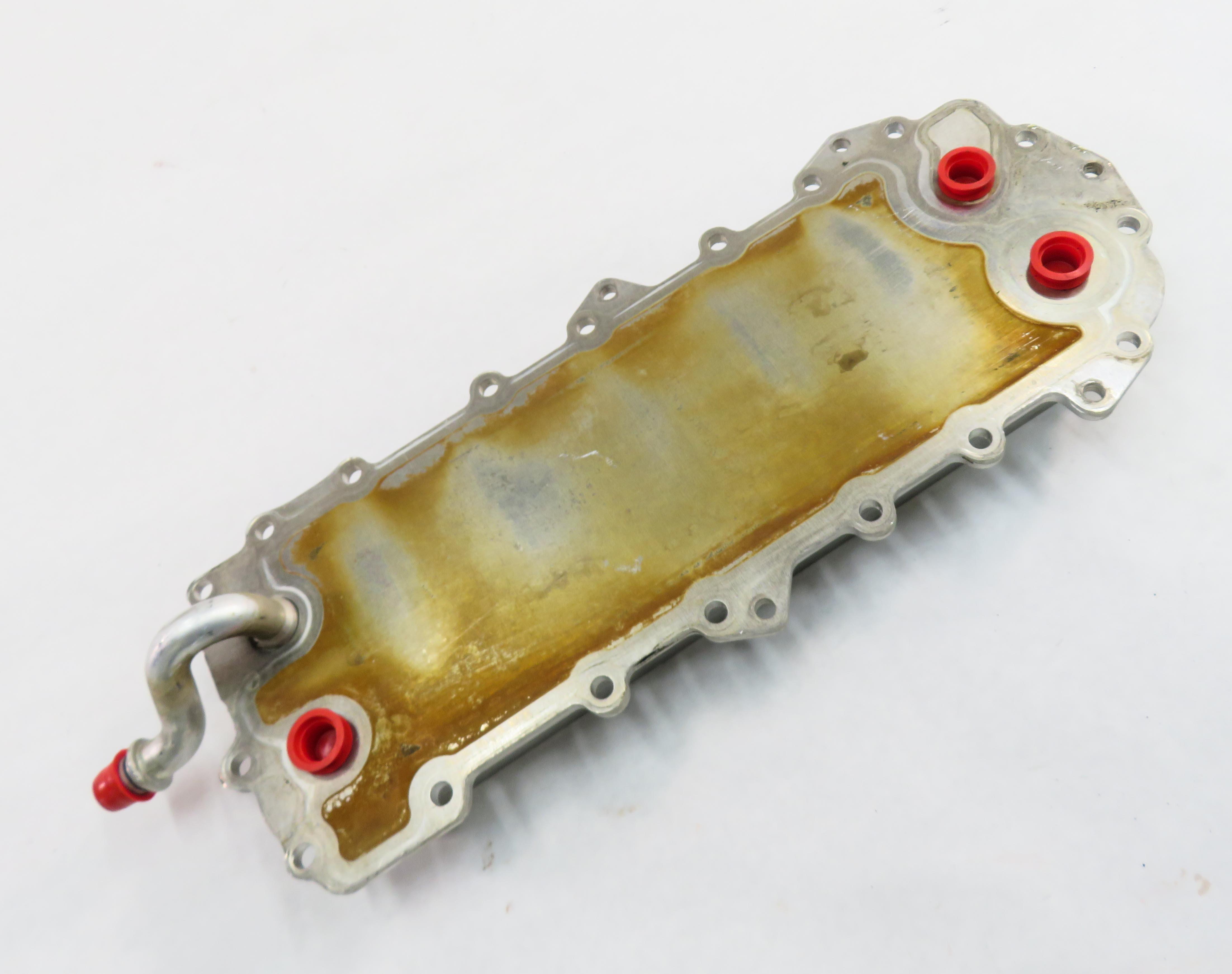 10-18 DISCOVERY LR4 - RANGE ROVER SPORT (L320 L322 L405 L494) ENGINE OIL COOLER — exact item pictured