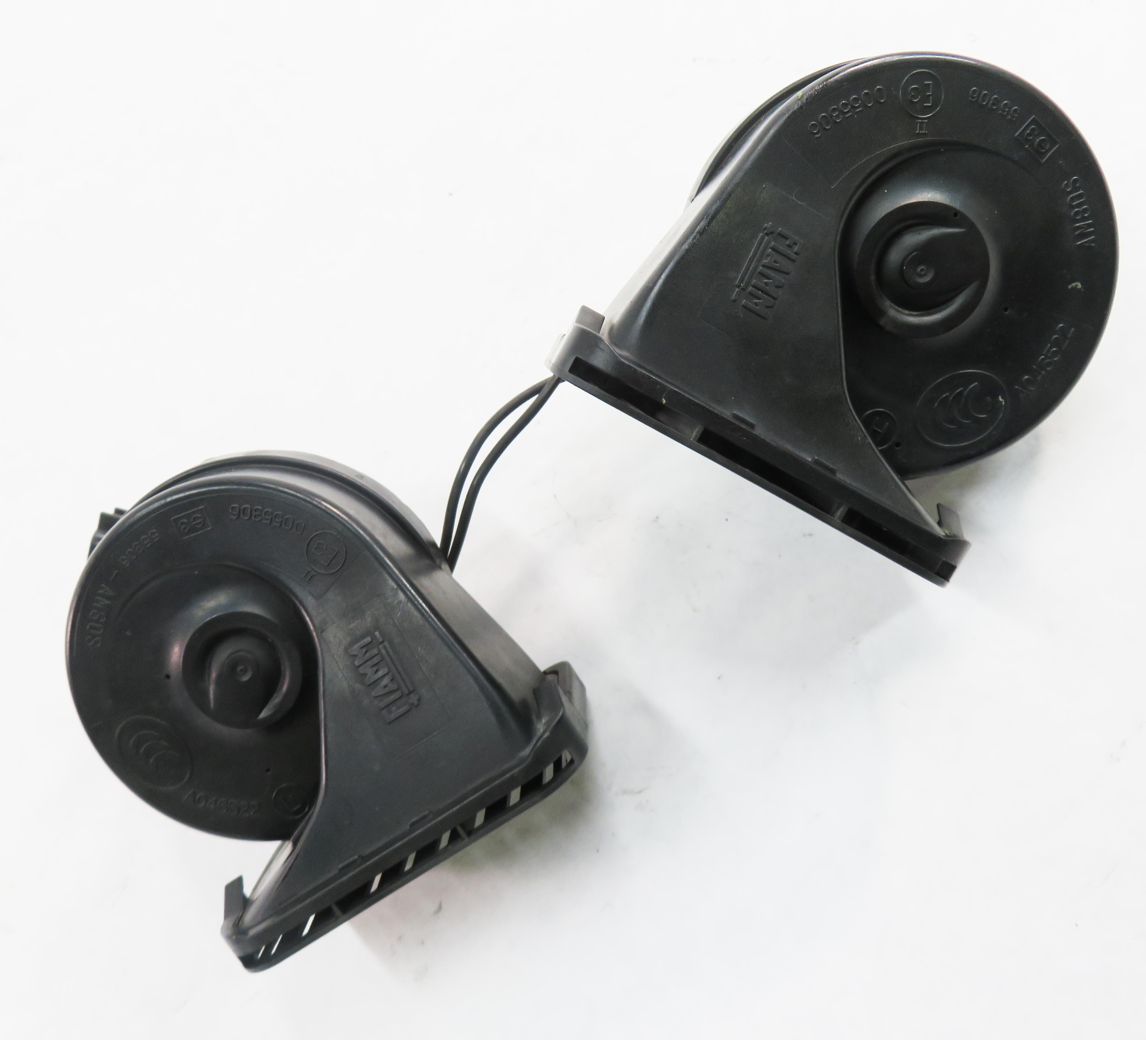 2010-2016 RANGE ROVER SPORT / LR4 HIGH & LOW TONE SAFETY HORN SET-2 — exact item pictured