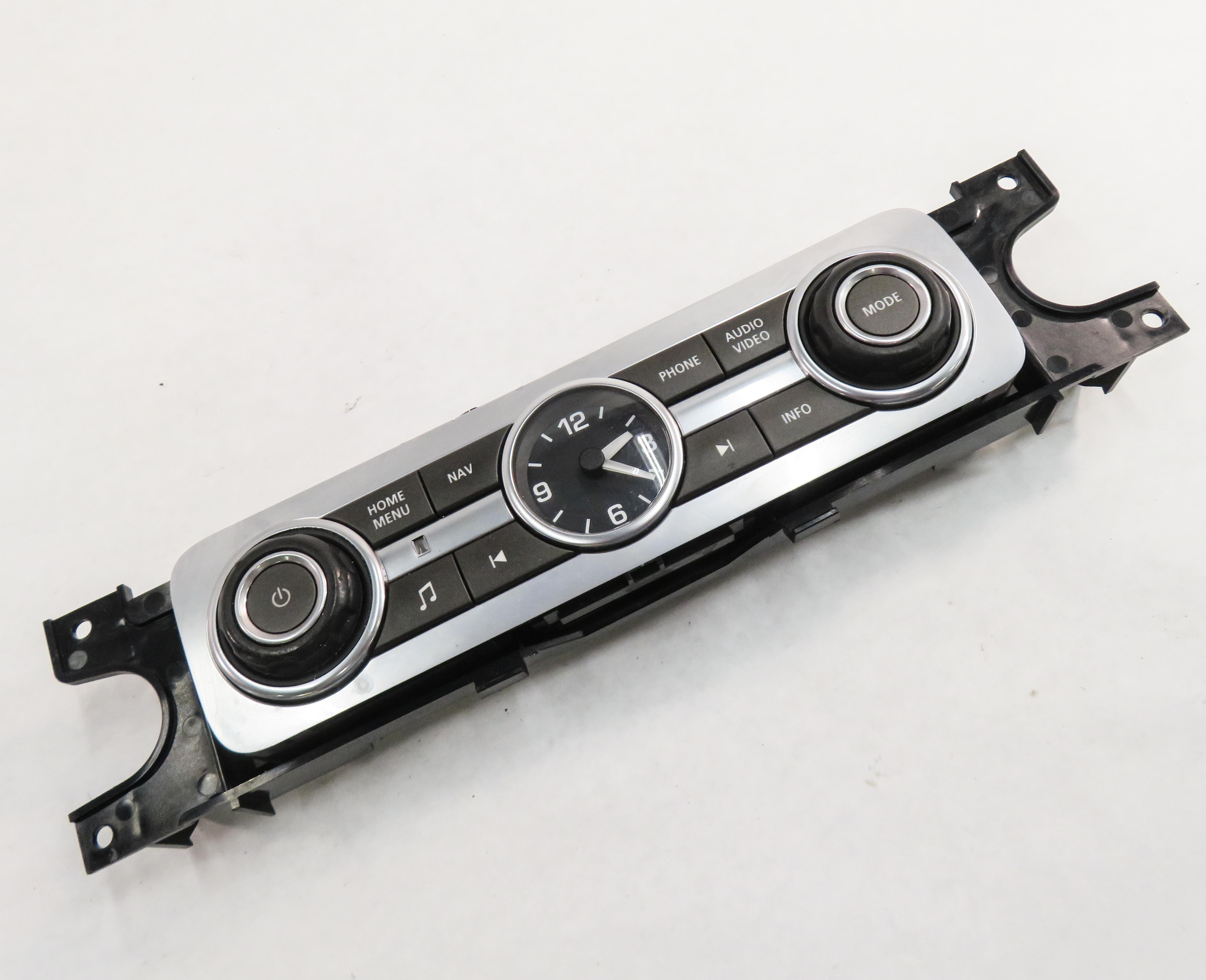 2010-2016 LR4 / RANGE ROVER SPORT (L320) RADIO NAV PHONE VIDEO CLOCK INFO SWITCH — exact item pictured