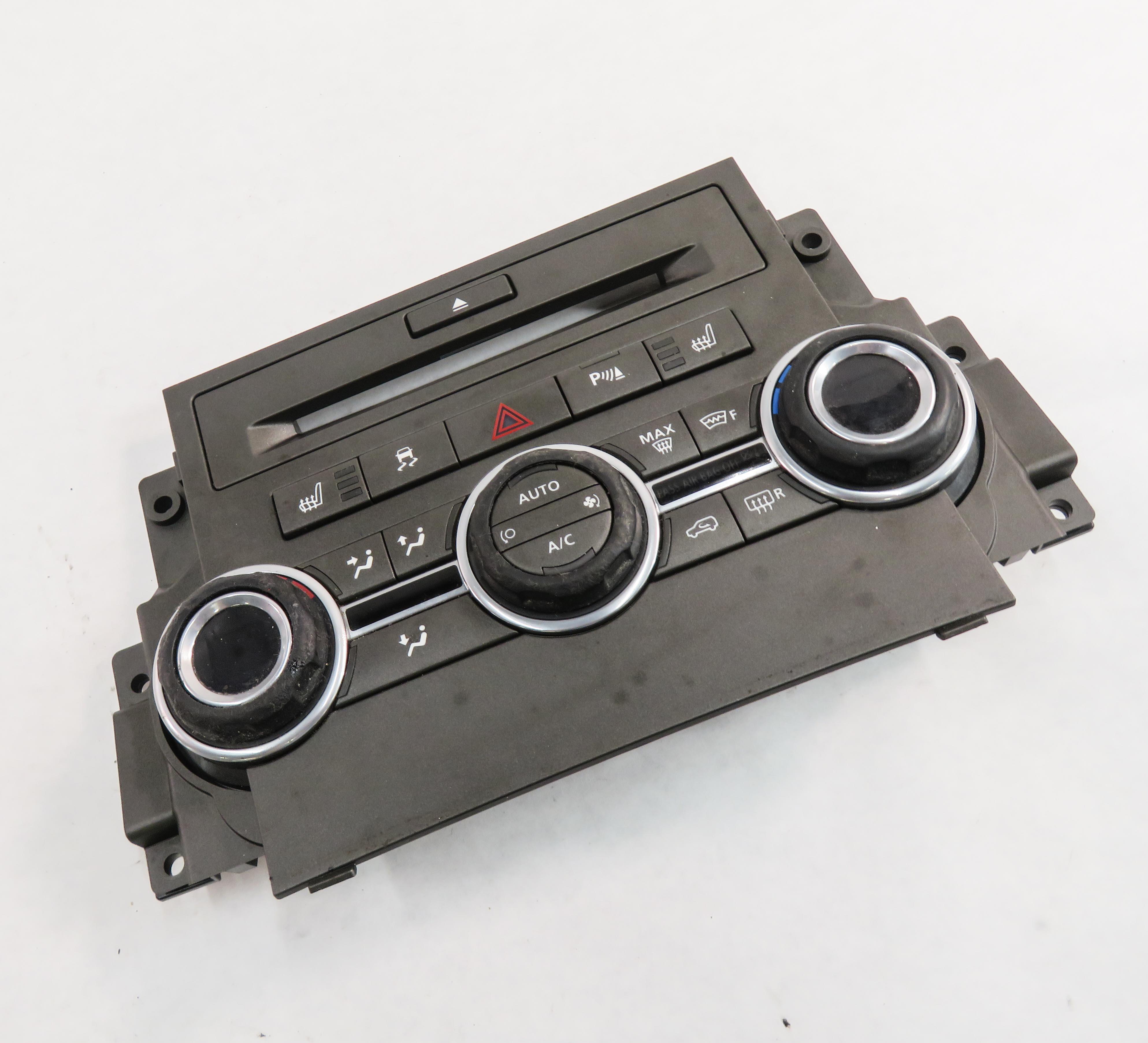 10-16 LR4 / RANGE ROVER SPORT (L320) FRONT HEATER A/C TEMPERATURE CONTROL PANEL — exact item pictured