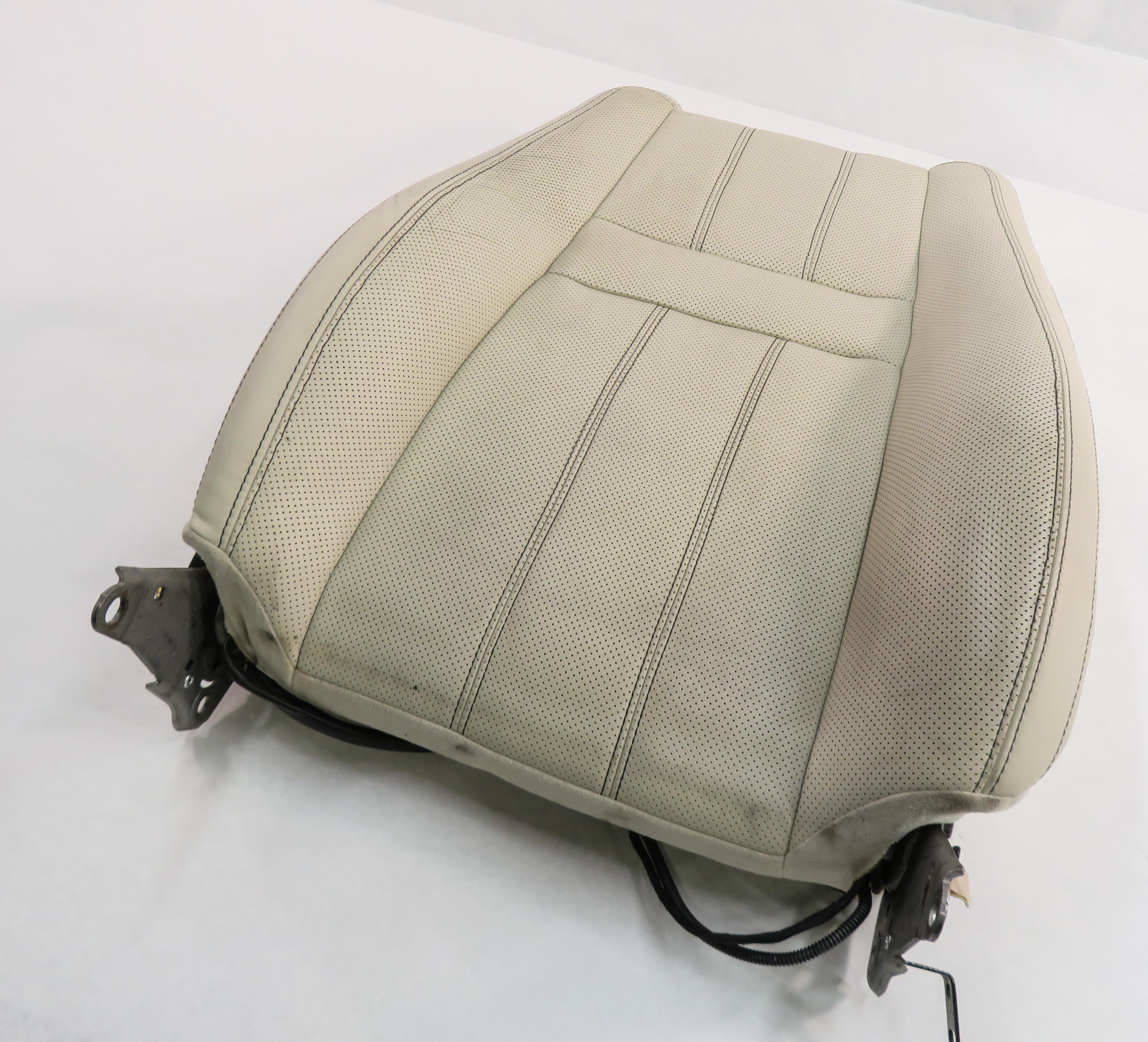 2010 RANGE ROVER SPORT (L320) DRIVER - UPPER TOP HEATED SEAT CUSHION (IVORY) — exact item pictured