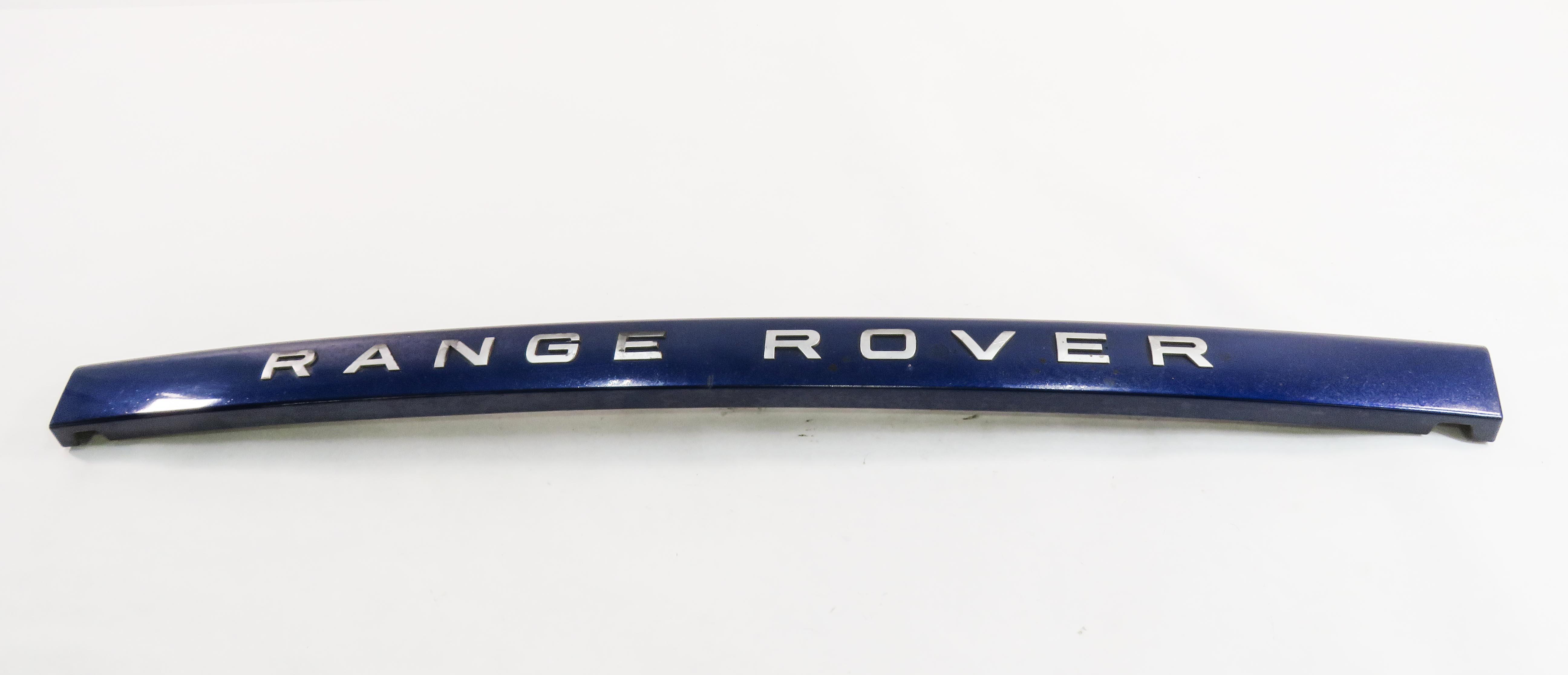 2010 RANGE ROVER SPORT (L320) REAR TRUNK MOULDING TRIM PANEL STRIP (BALI BLUE) — exact item pictured