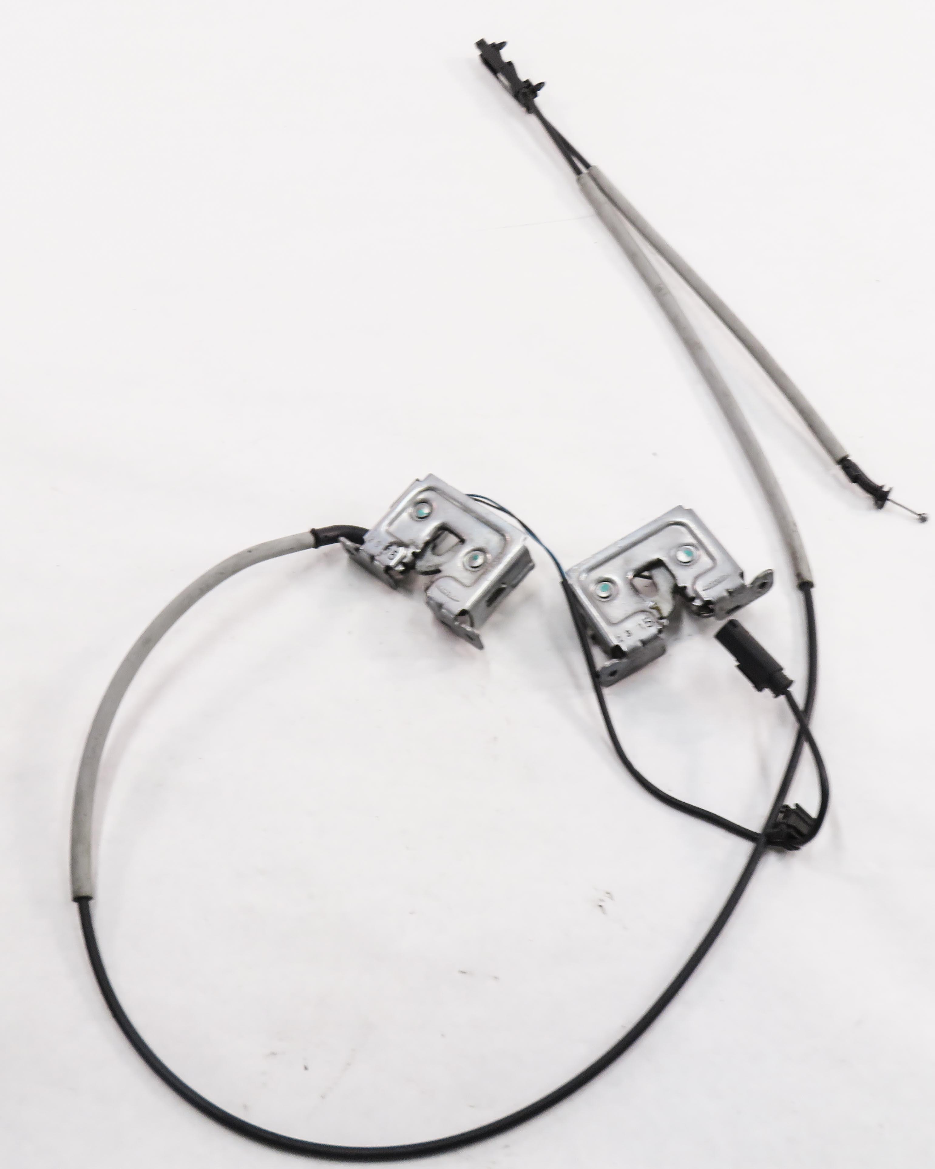 2015 BMW X5 (F15) FRONT LEFT & RIGHT LOWER HOOD LOCK LATCH SET-2 — exact item pictured