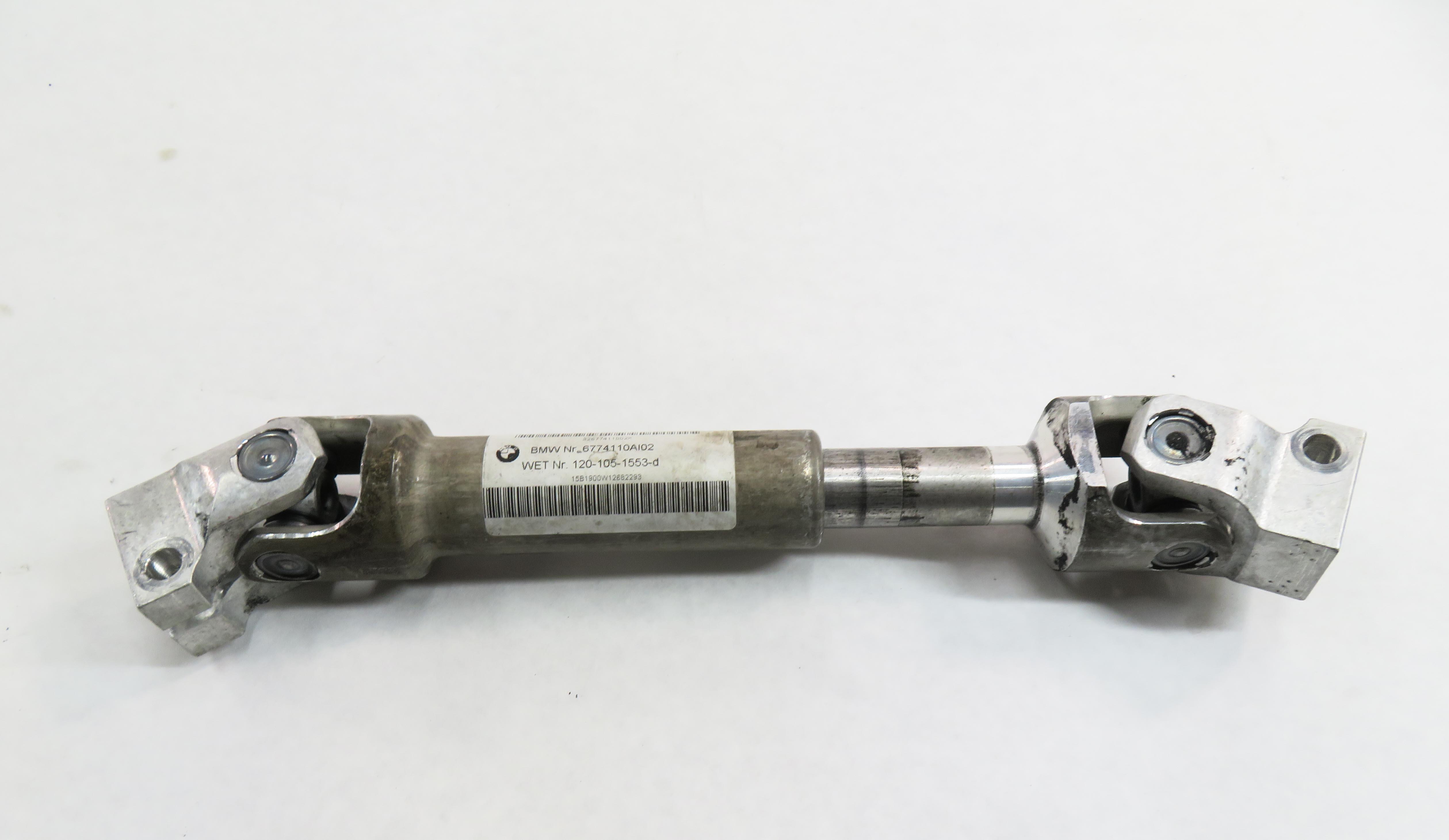 2015 BMW X5 (F15) STEERING COLUMN SHAFT U-JOINT LINKAGE COUPLER SHAFT — exact item pictured