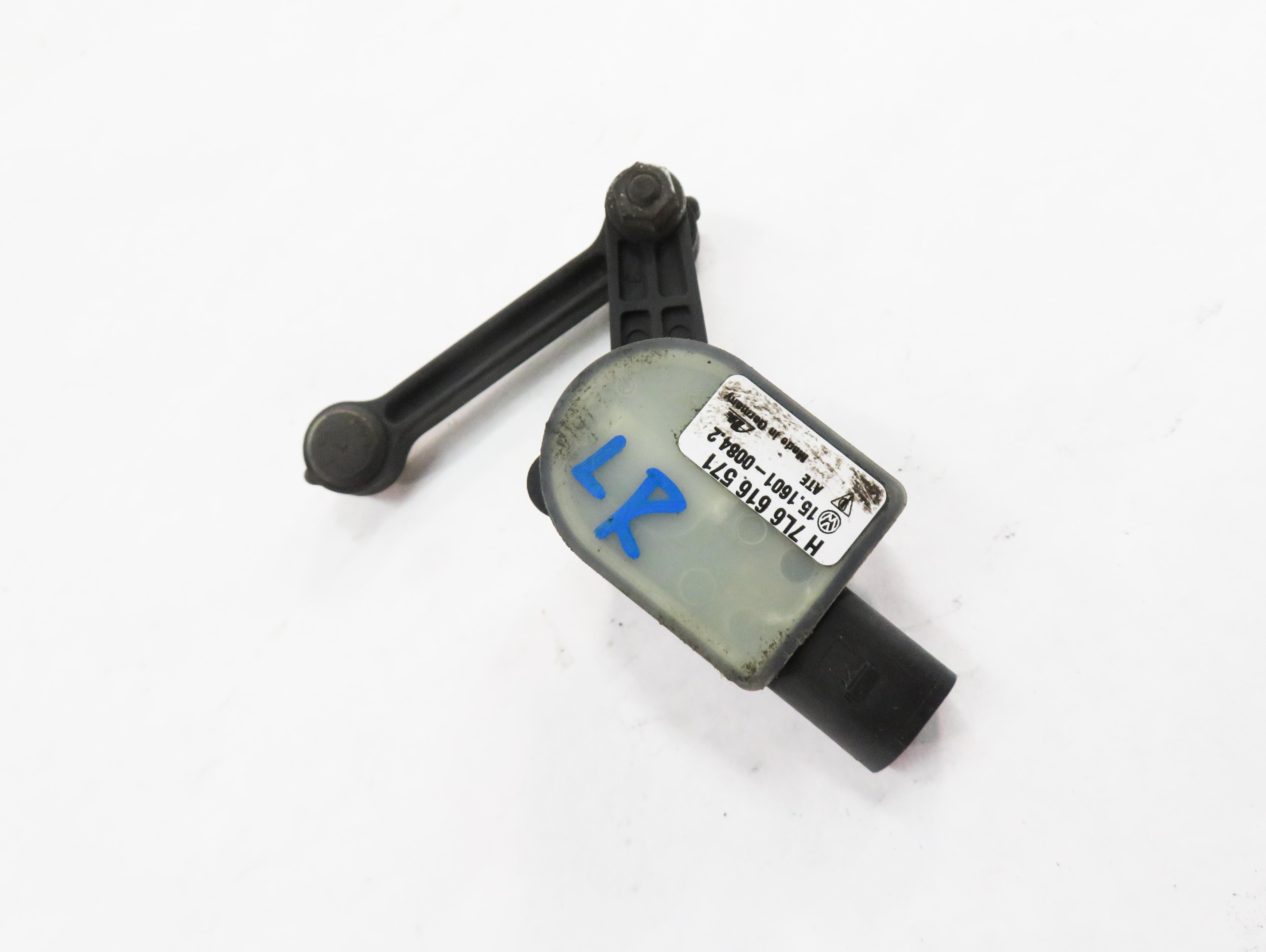 2015 AUDI Q7 (4L) LEFT DRIVER REAR SUSPENSION HEIGHT LEVEL SENSOR — exact item pictured