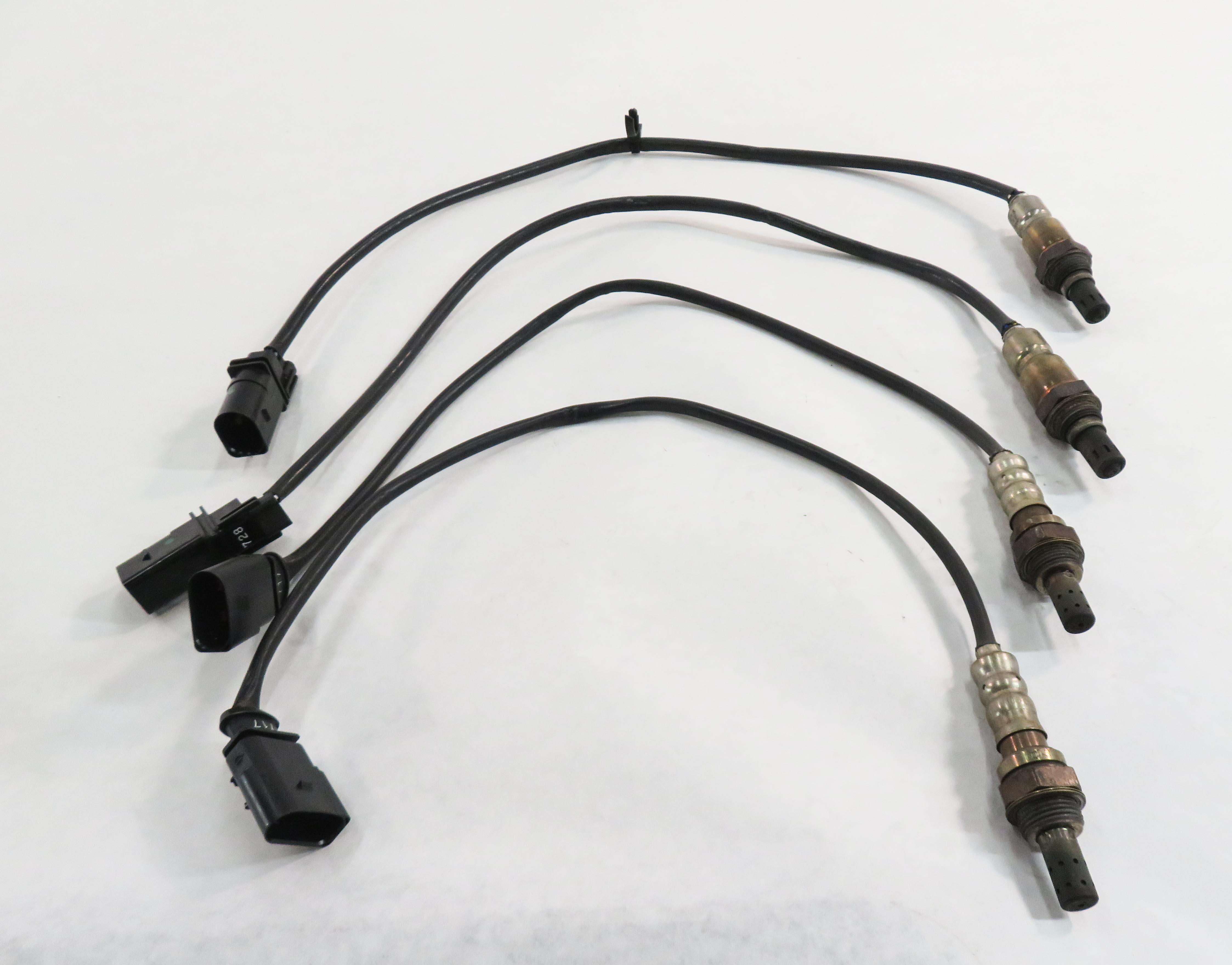 2014 AUDI S5 (B8 8T) 3.0L CTUB SUPERCHARGED ENGINE - O2 OXYGEN SENSOR SET-4 — exact item pictured