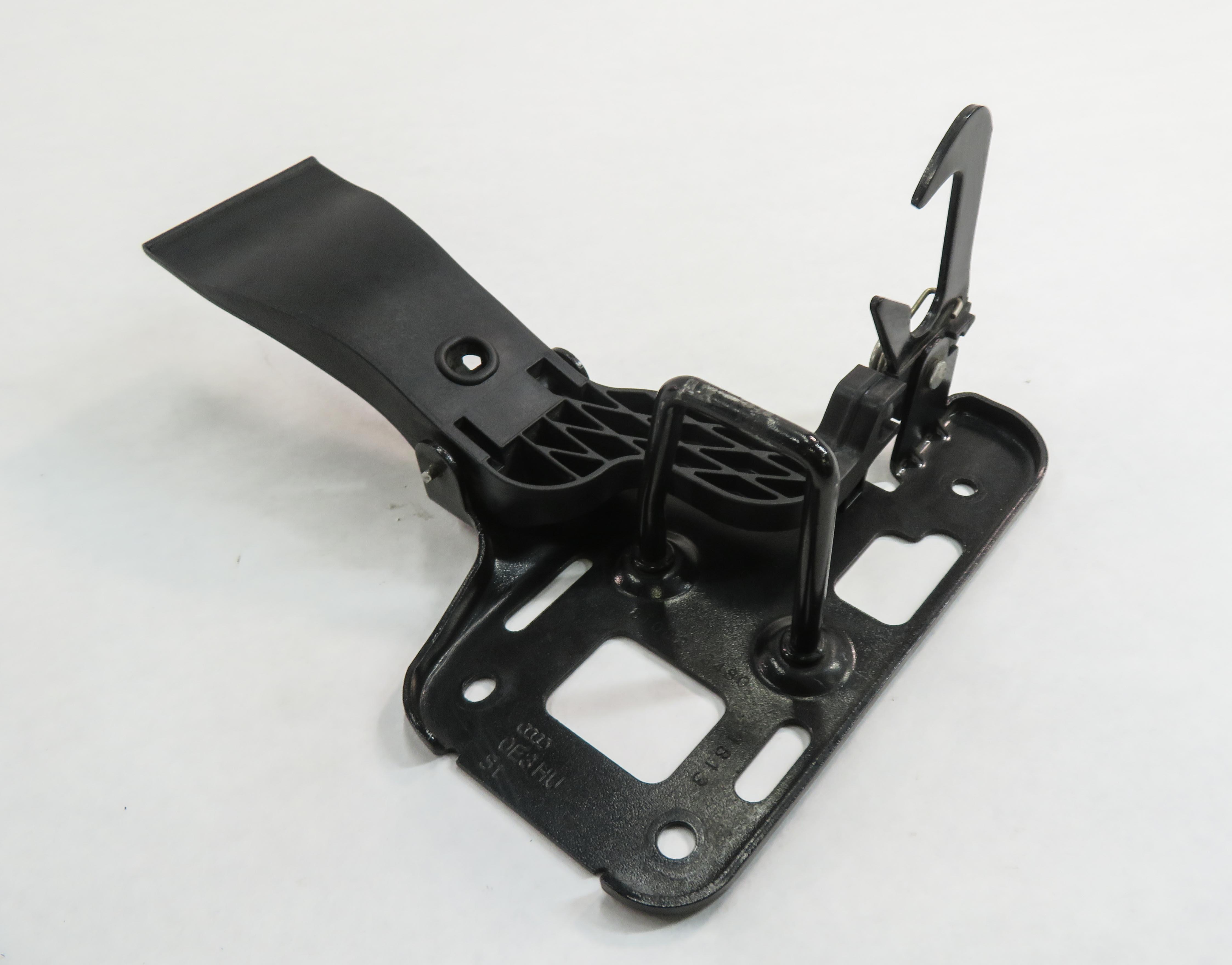 2014 AUDI S5 (B8 8T) FRONT HOOD SAFETY LATCH CATCH RELEASE HOOK LEVER — exact item pictured