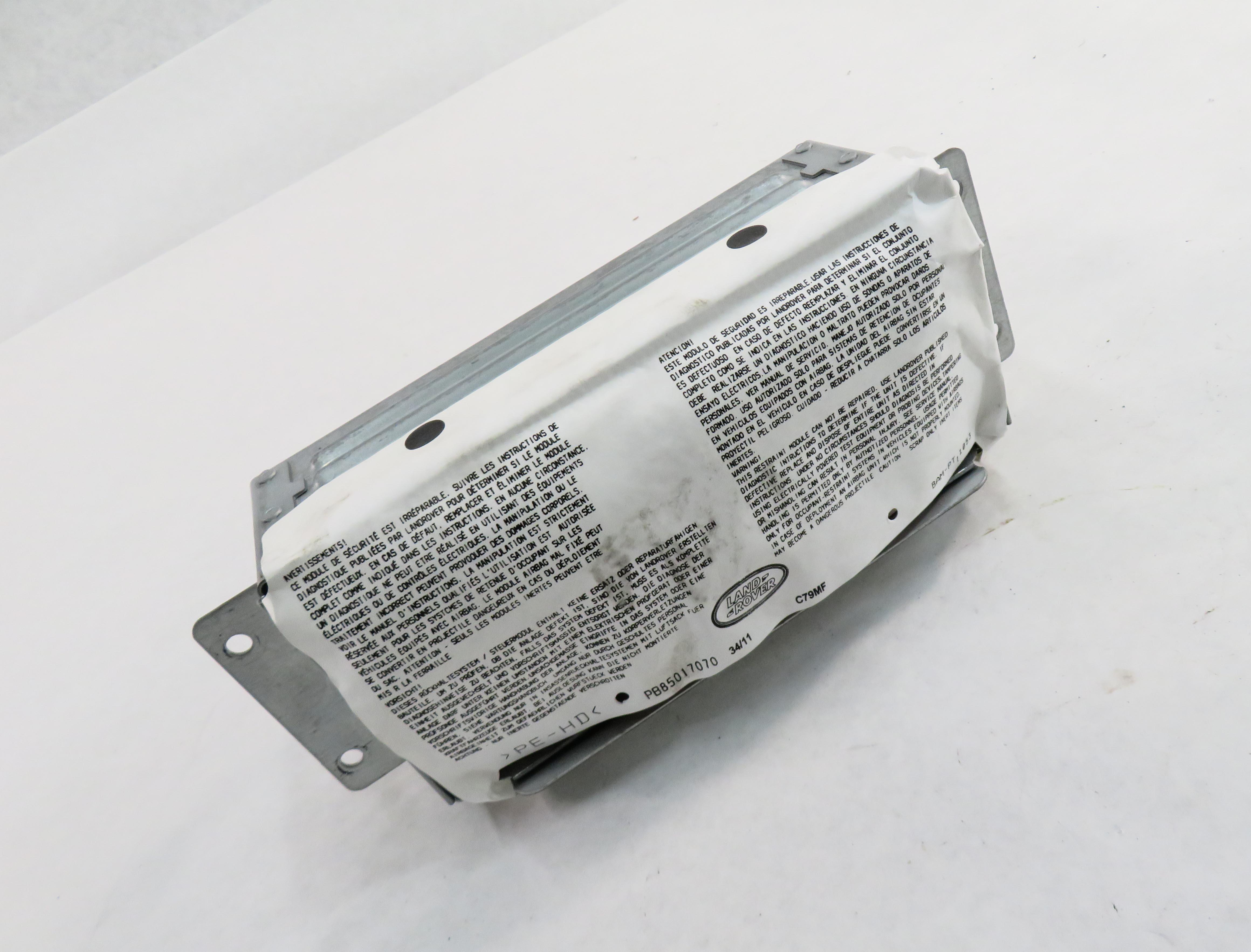 2010-2016 LAND ROVER LR4 - RANGE ROVER SPORT (L320) RIGHT PASSENGER DASH AIRBAG — exact item pictured