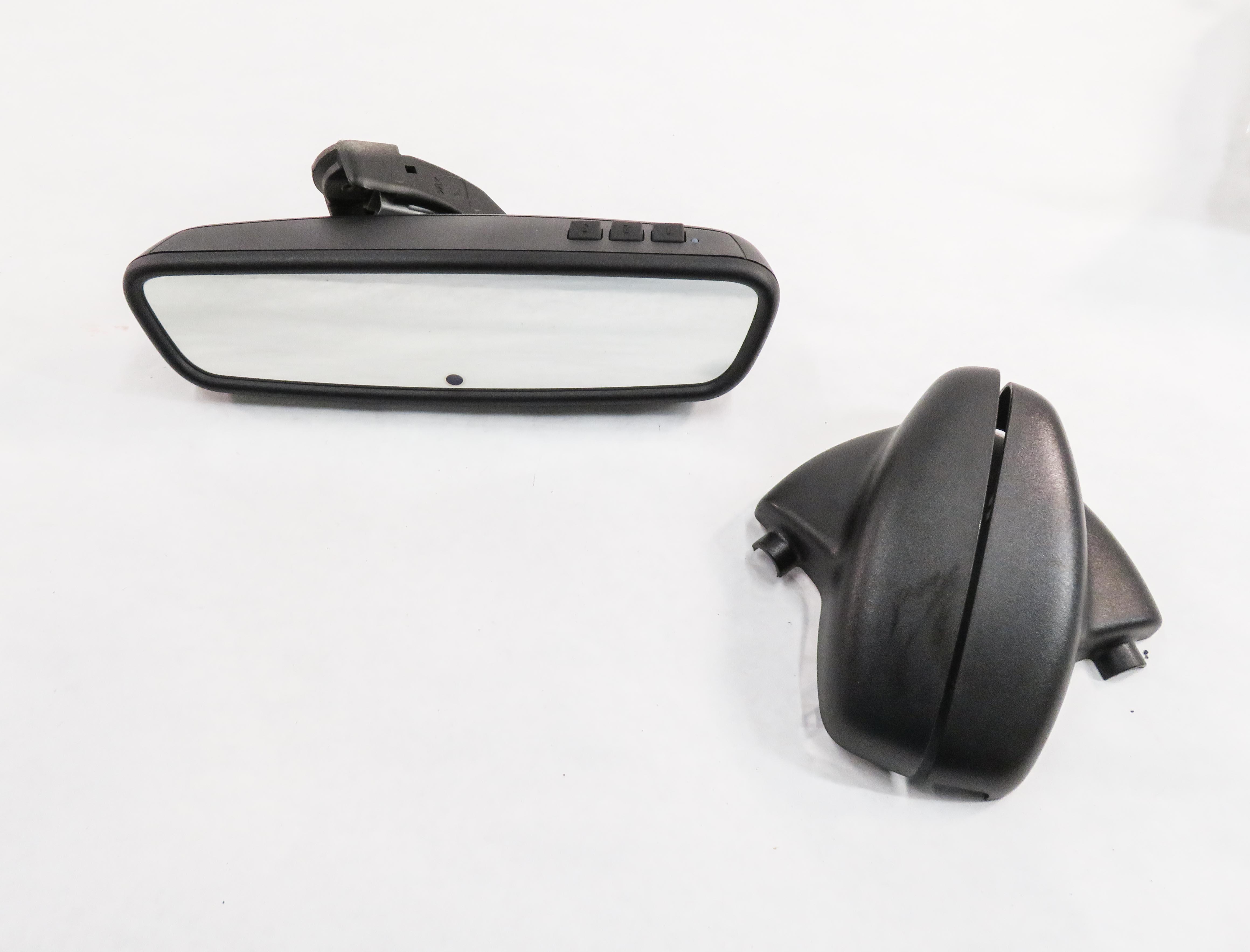 05-16 LR3 LR4 / RANGE ROVER SPORT EVOQUE - AUTODIM REAR VIEW MIRROR w/ HOMELINK — exact item pictured