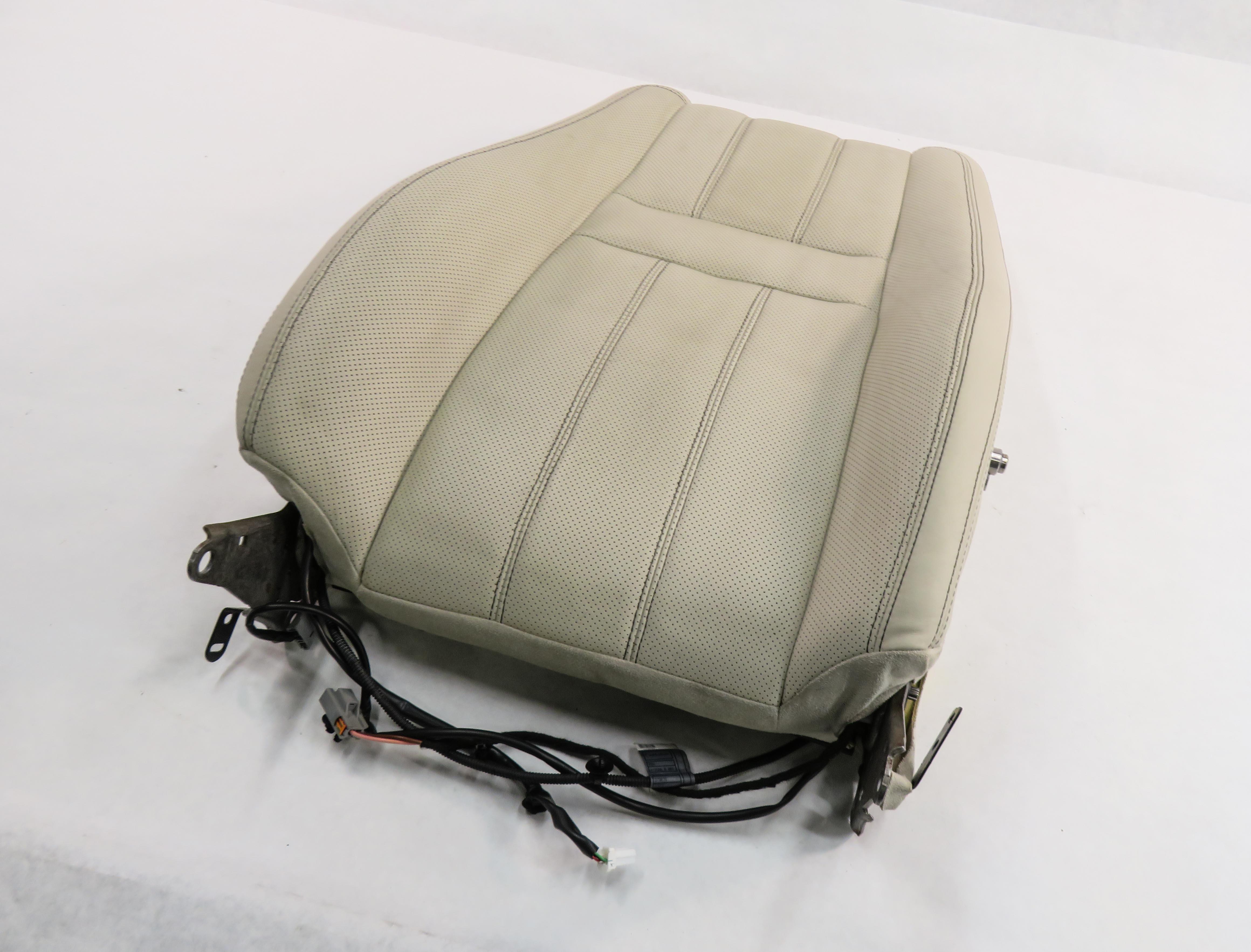 2012 RANGE ROVER SPORT (L320) PASSENGER - UPPER TOP HEATED SEAT CUSHION (IVORY) — exact item pictured