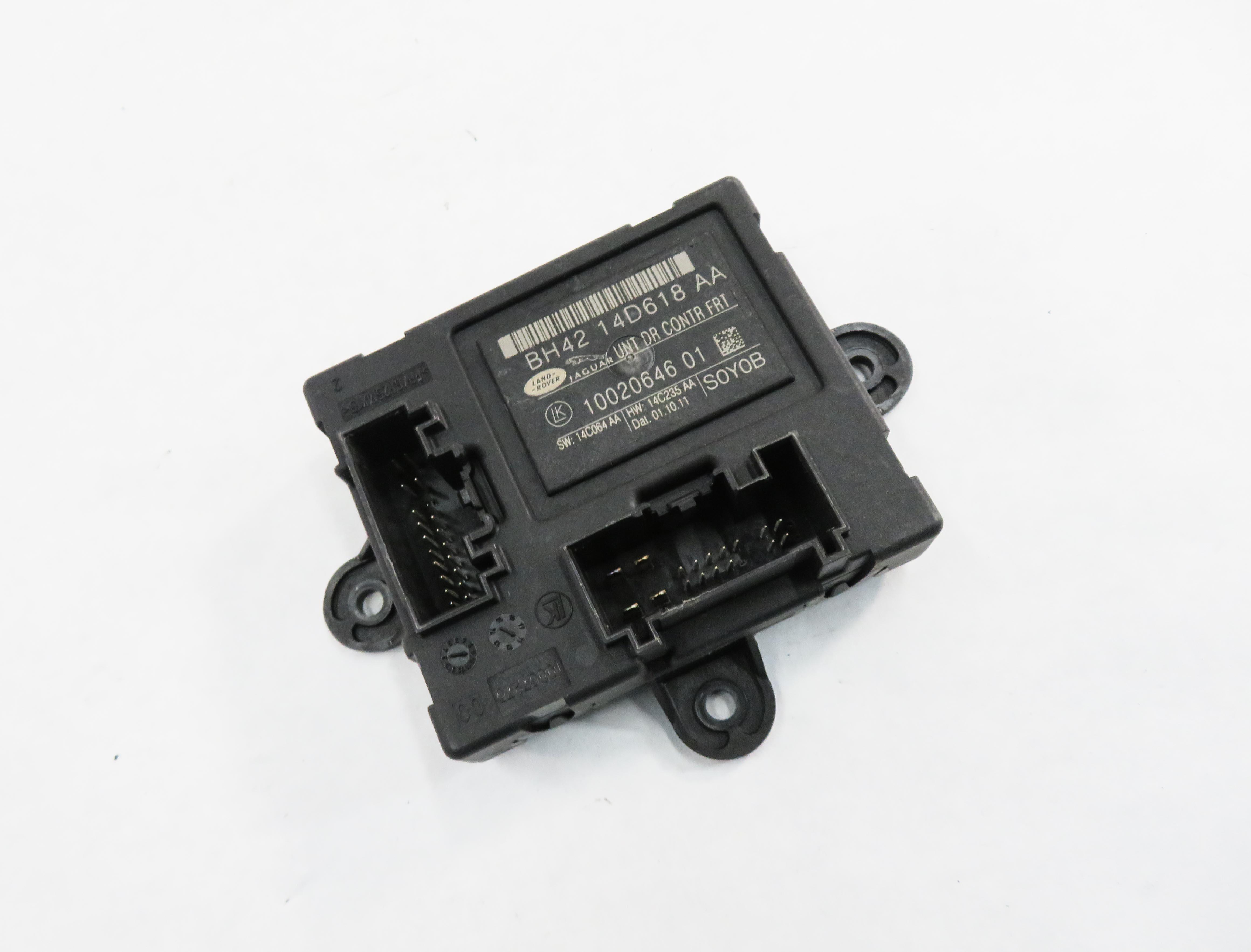 2010-2013 RANGE ROVER SPORT (L320) LEFT FRONT DRIVER DOOR CONTROL MODULE — exact item pictured