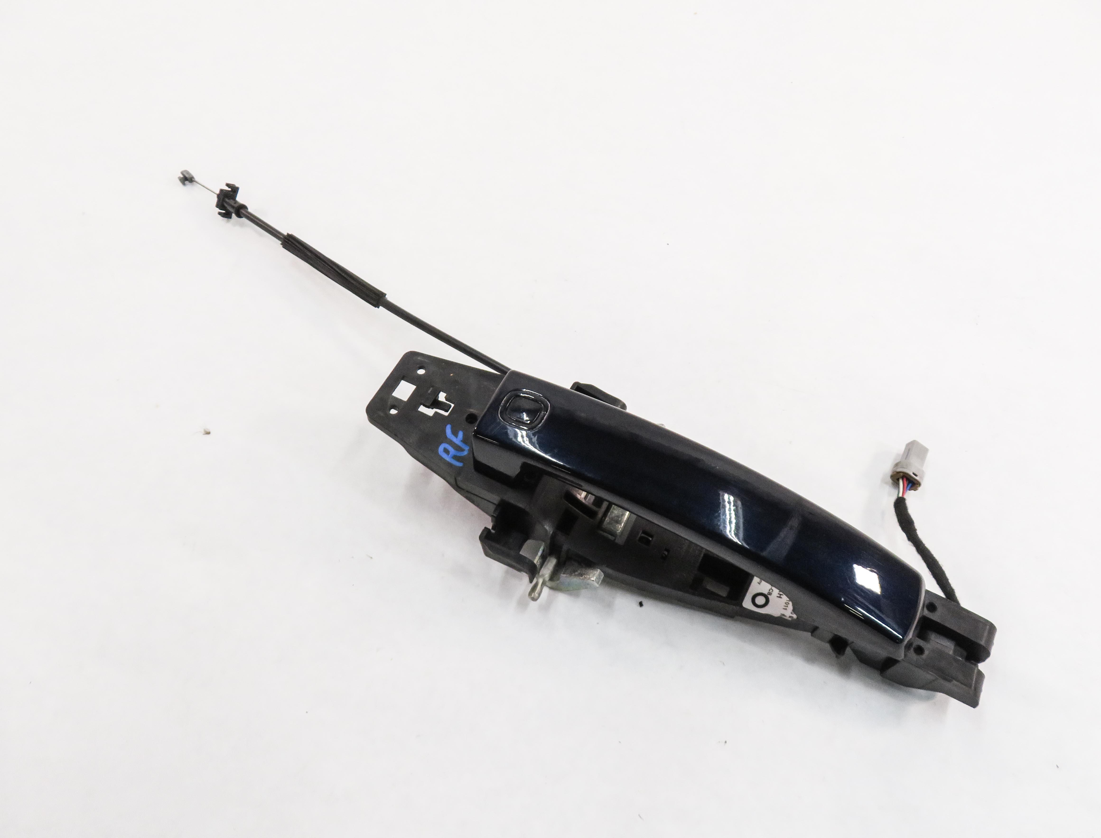 08-16 RANGE ROVER SPORT (L320) LR2 LR4 RIGHT FRONT PASSIVE DOOR HANDLE (BLUE) — exact item pictured