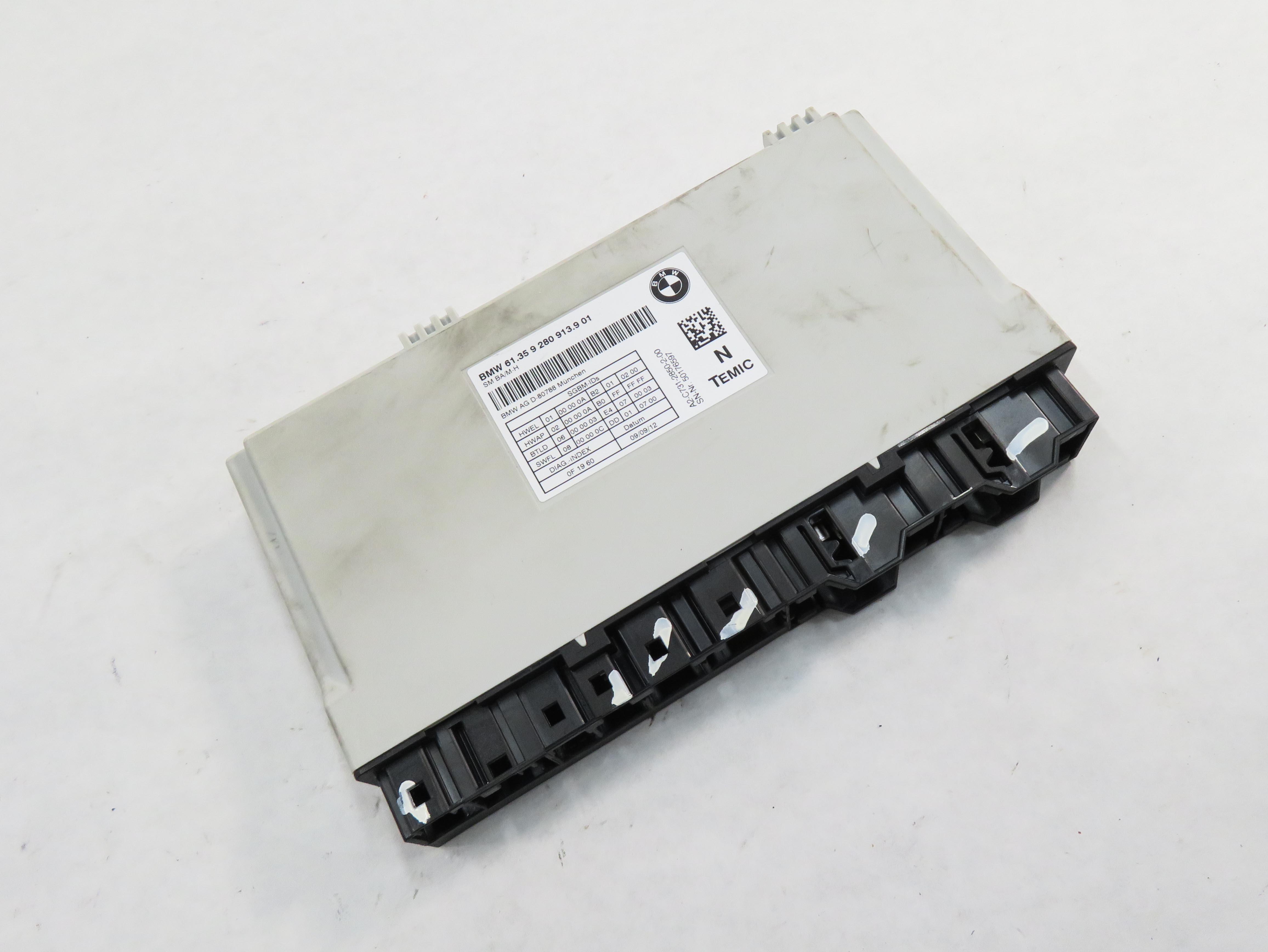 12-19 BMW 328i 335i 535i 550i 750i M5 M6 X3 X4 - LEFT FRONT DRIVER SEAT MODULE — exact item pictured