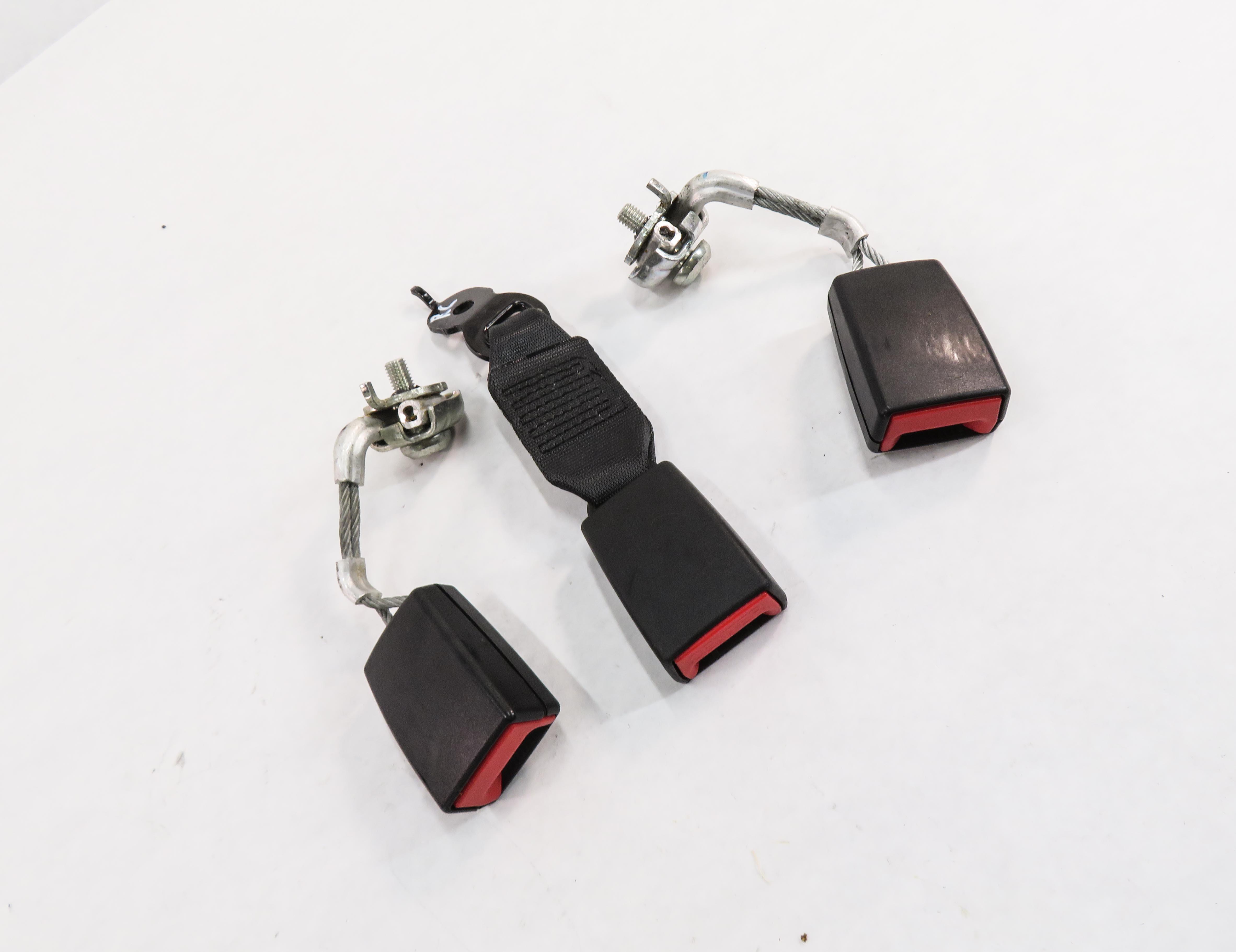 2011 BMW 535i (F10) REAR SEAT - SEATBELT BUCKLE RECEIVER SET-3 — exact item pictured