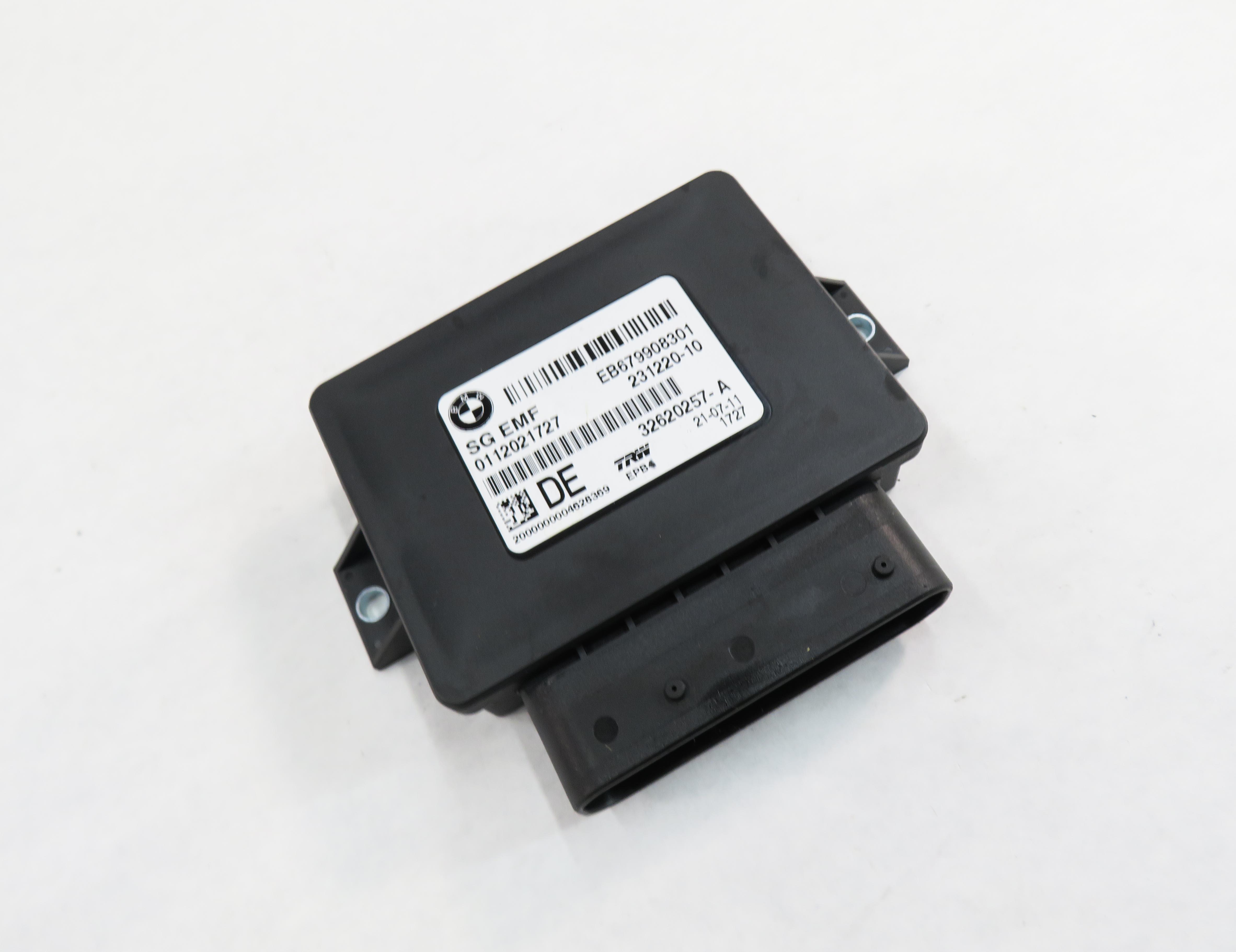 11-19 BMW 528i 535i 550i 640i 650i M5 M6 X3 X4 - PARKING BRAKE CONTROL MODULE — exact item pictured