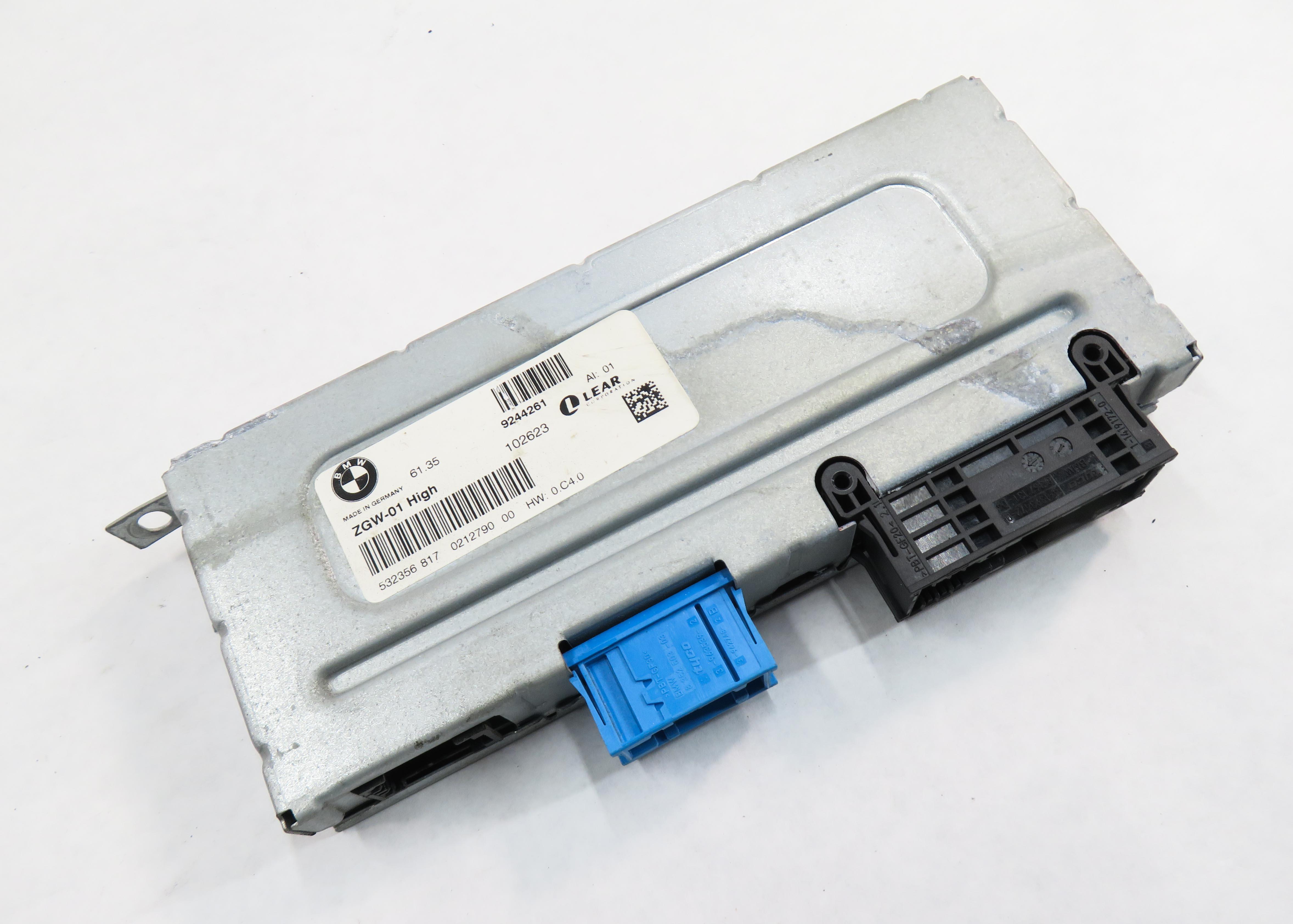 2011 BMW 535i (F10) CENTRAL GATEWAY CONTROL MODULE — exact item pictured