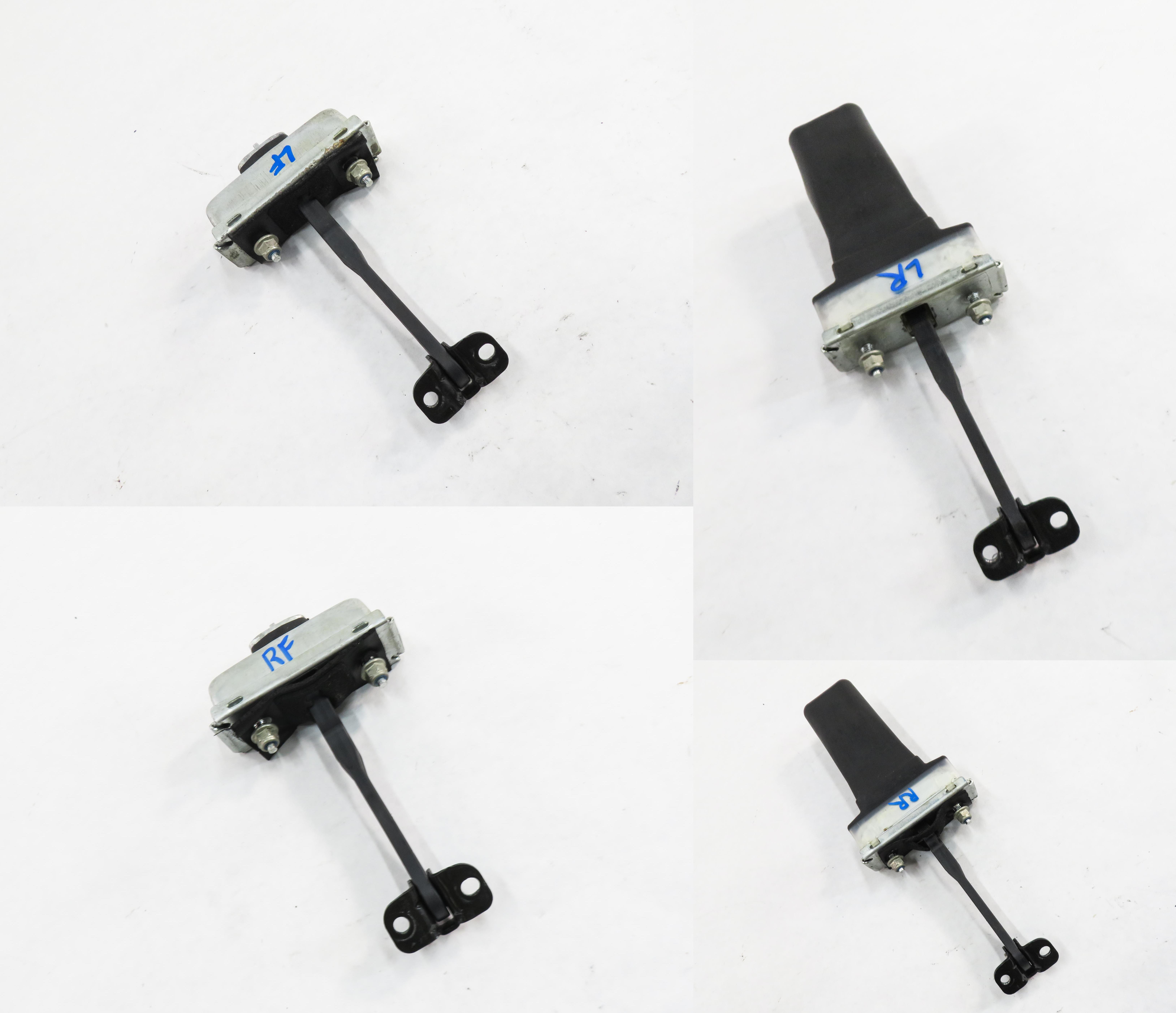 2010 RANGE ROVER SPORT (L320) FRONT & REAR DOOR CHECK STOP DETENT HINGE SET-4 — exact item pictured