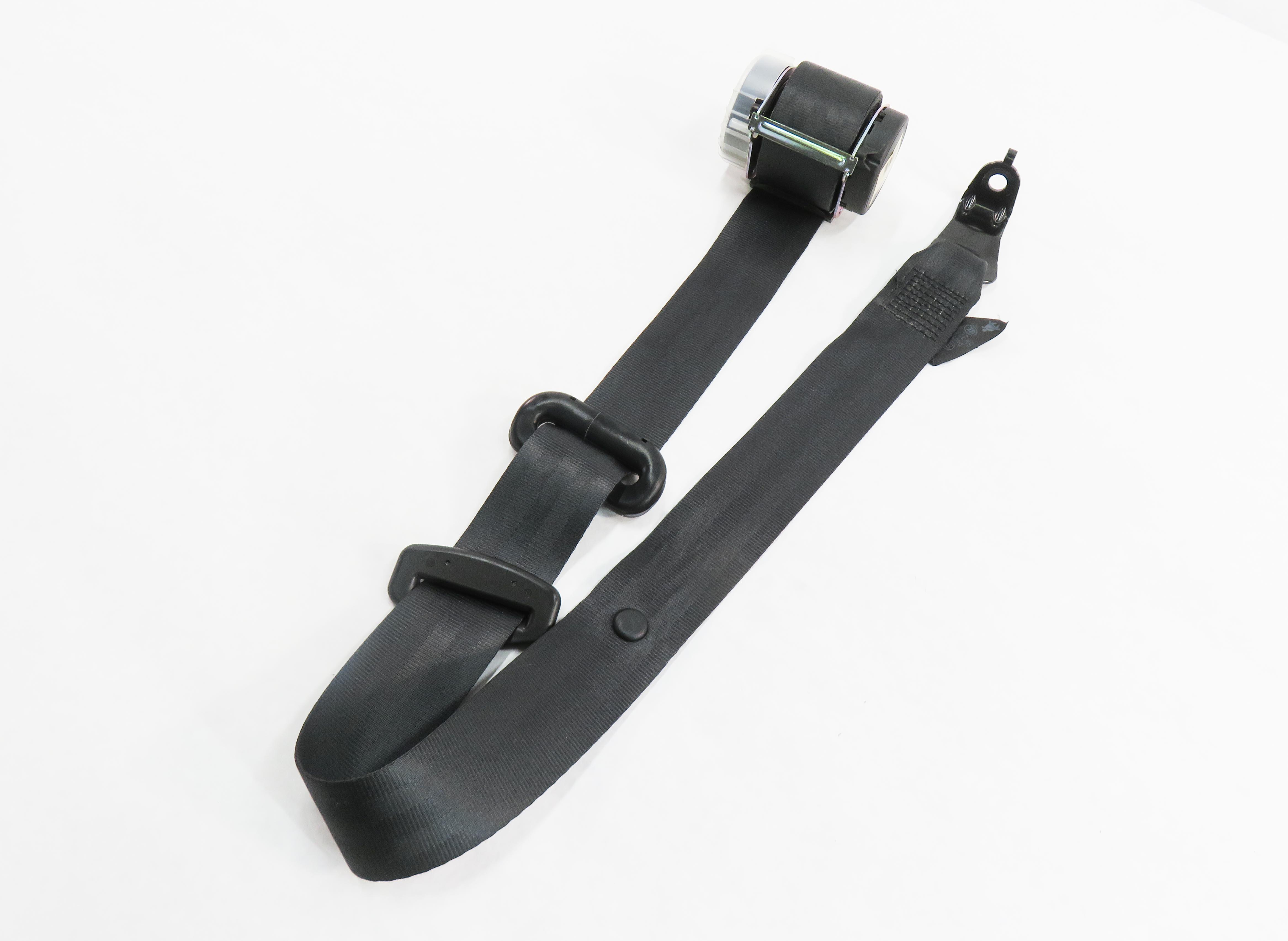 2010 RANGE ROVER SPORT (L320) REAR 2nd ROW - RIGHT SEATBELT RETRACTOR (BLACK) — exact item pictured