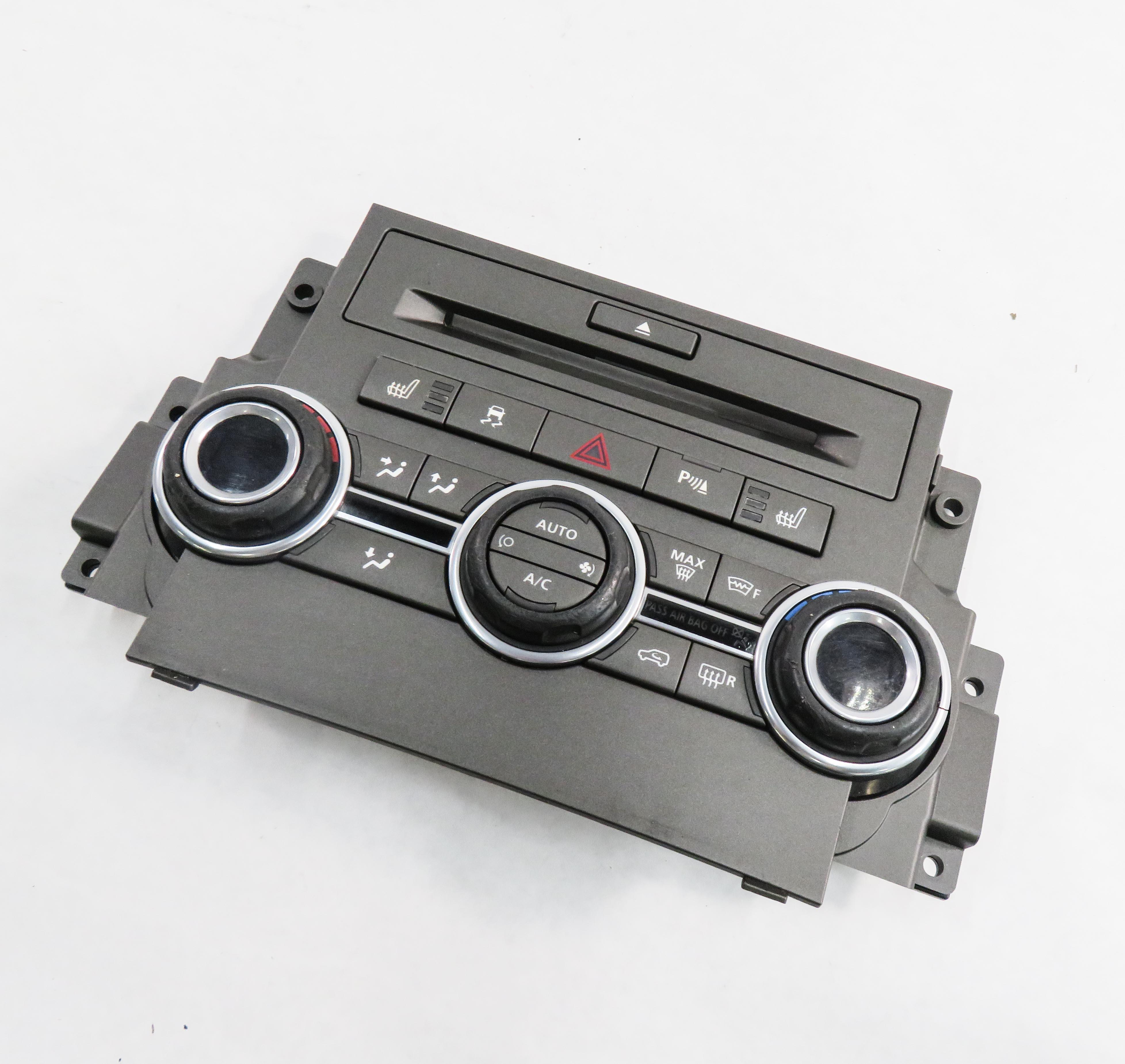 10-16 LR4 / RANGE ROVER SPORT (L320) FRONT HEATER A/C TEMPERATURE CONTROL PANEL — exact item pictured