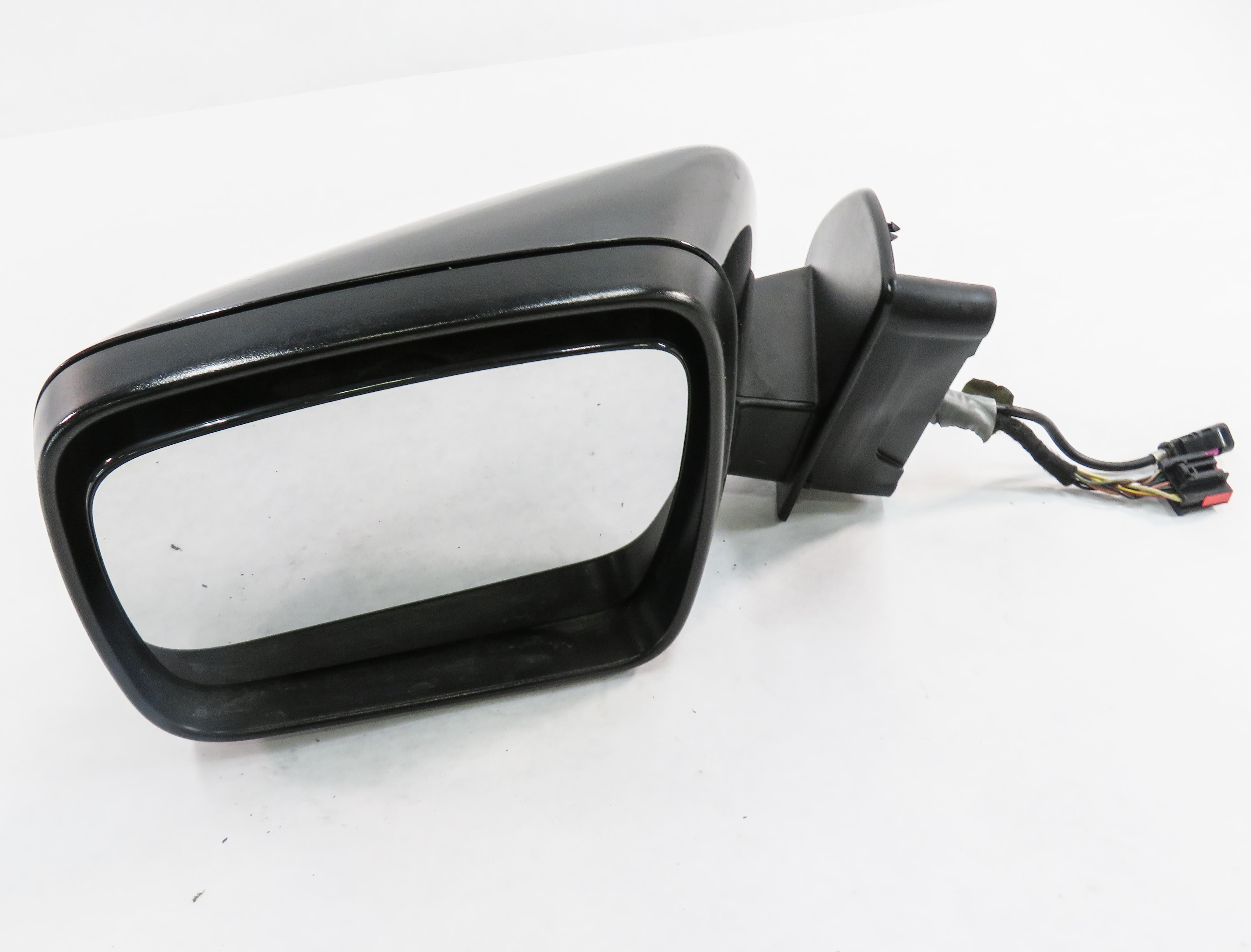 10-13 LR4 RANGE ROVER SPORT (L320) LEFT P-FOLD MEM HEATED CAMERA MIRROR (BLACK) — exact item pictured