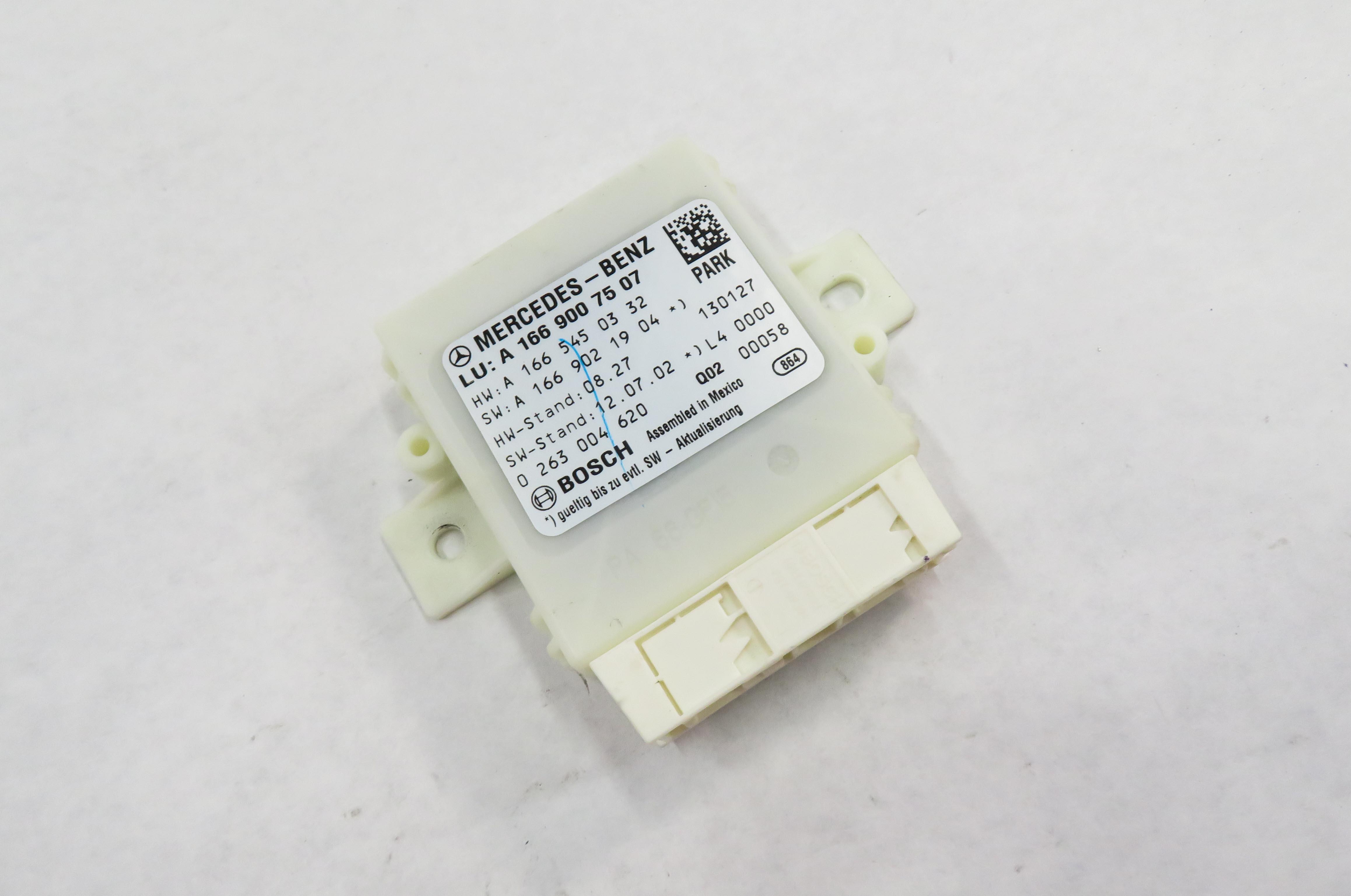 2013-2016 MERCEDES GL340 GL450 GL550 ML350 ML550 (W166 X166) PDC CONTROL MODULE — exact item pictured