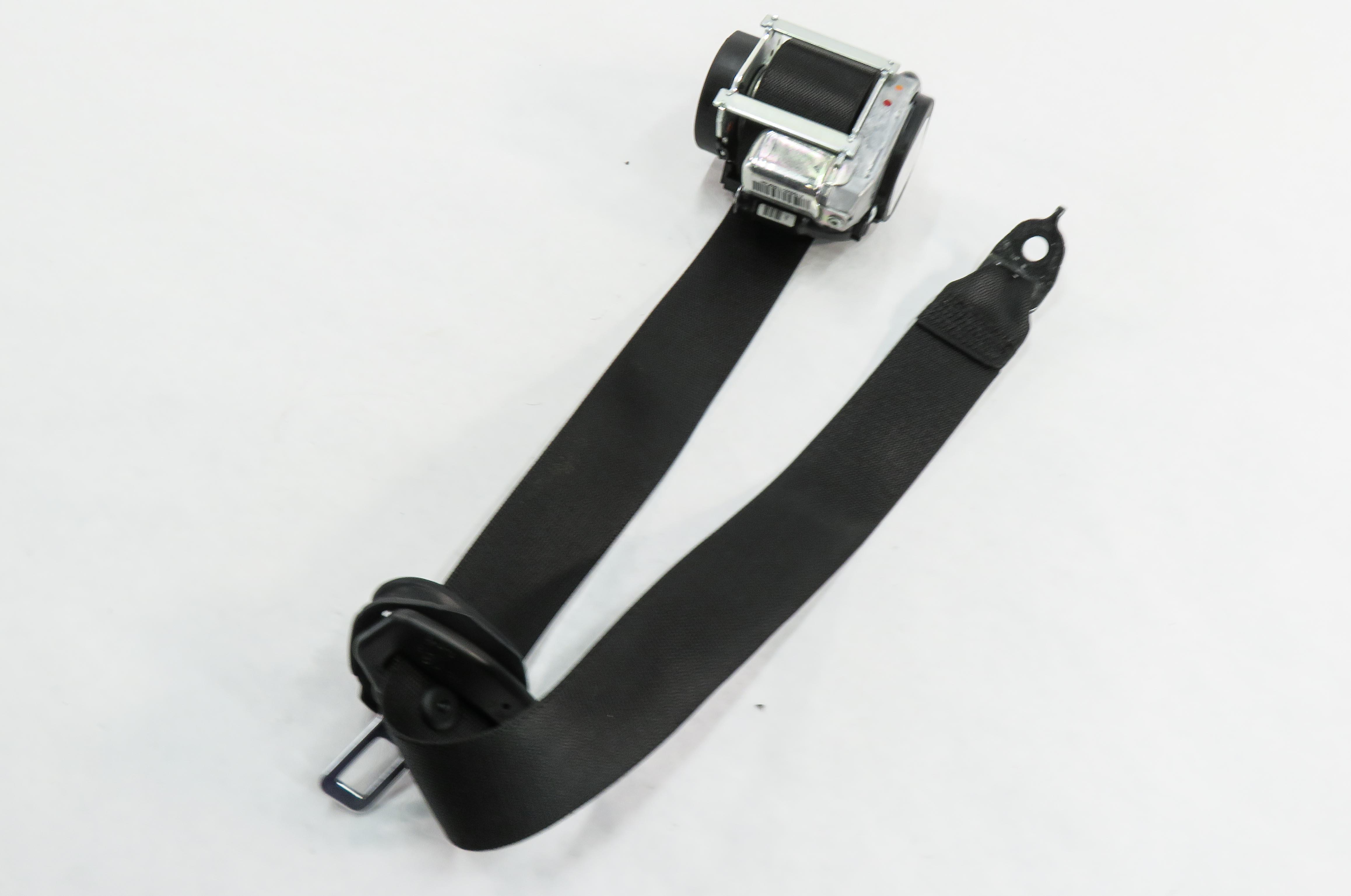 2013 MERCEDES GL450 (X166) REAR 3rd ROW SEAT - LEFT SEATBELT RETRACTOR (BLACK) — exact item pictured