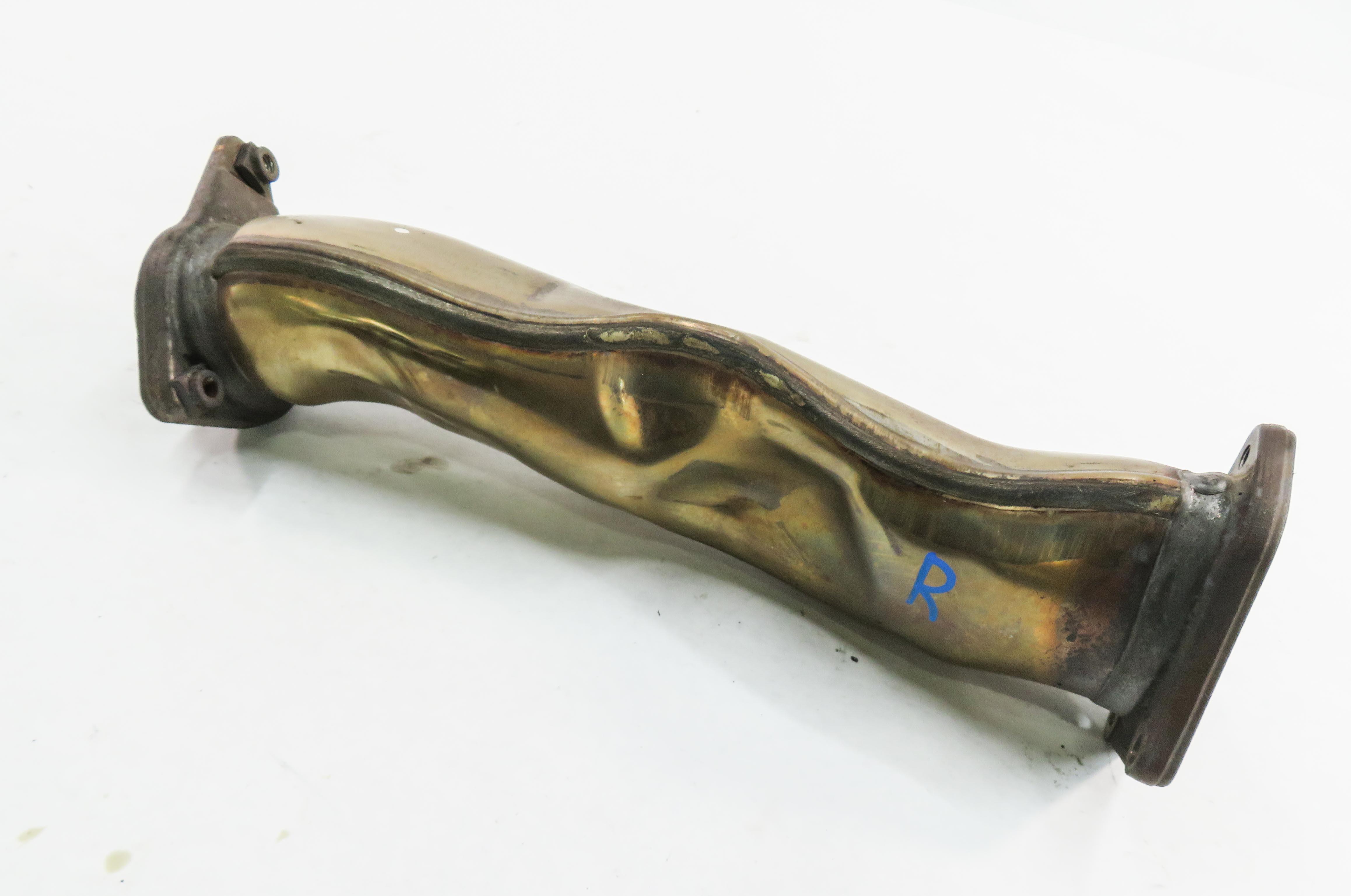 2013 MERCEDES GL450 (X166) 4.6L M278 ENGINE - RIGHT TURBO EXHAUST PIPE — exact item pictured