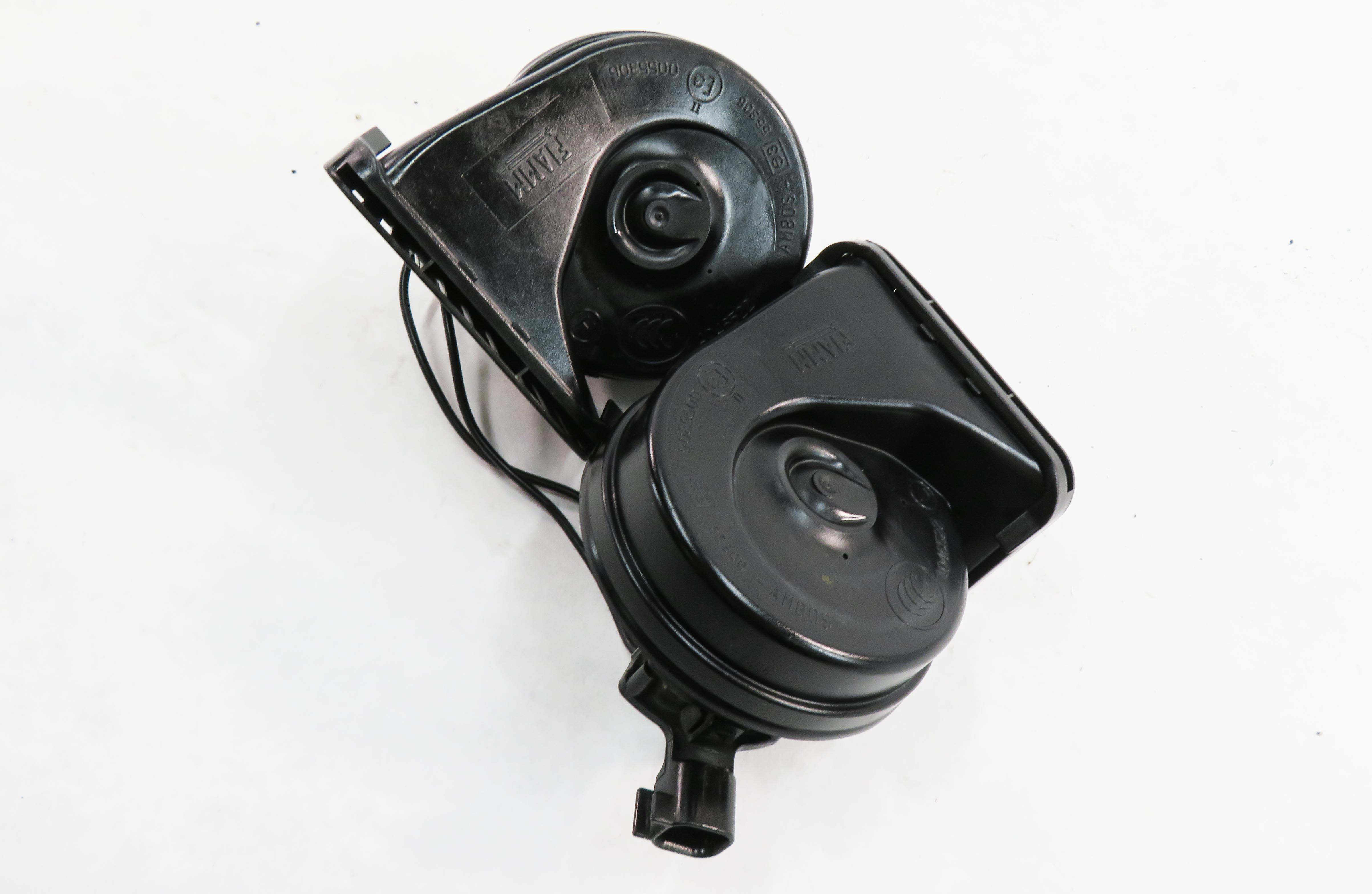2010-2016 LR4 - RANGE ROVER SPORT (L320) HIGH & LOW TONE SAFETY HORN SET — exact item pictured