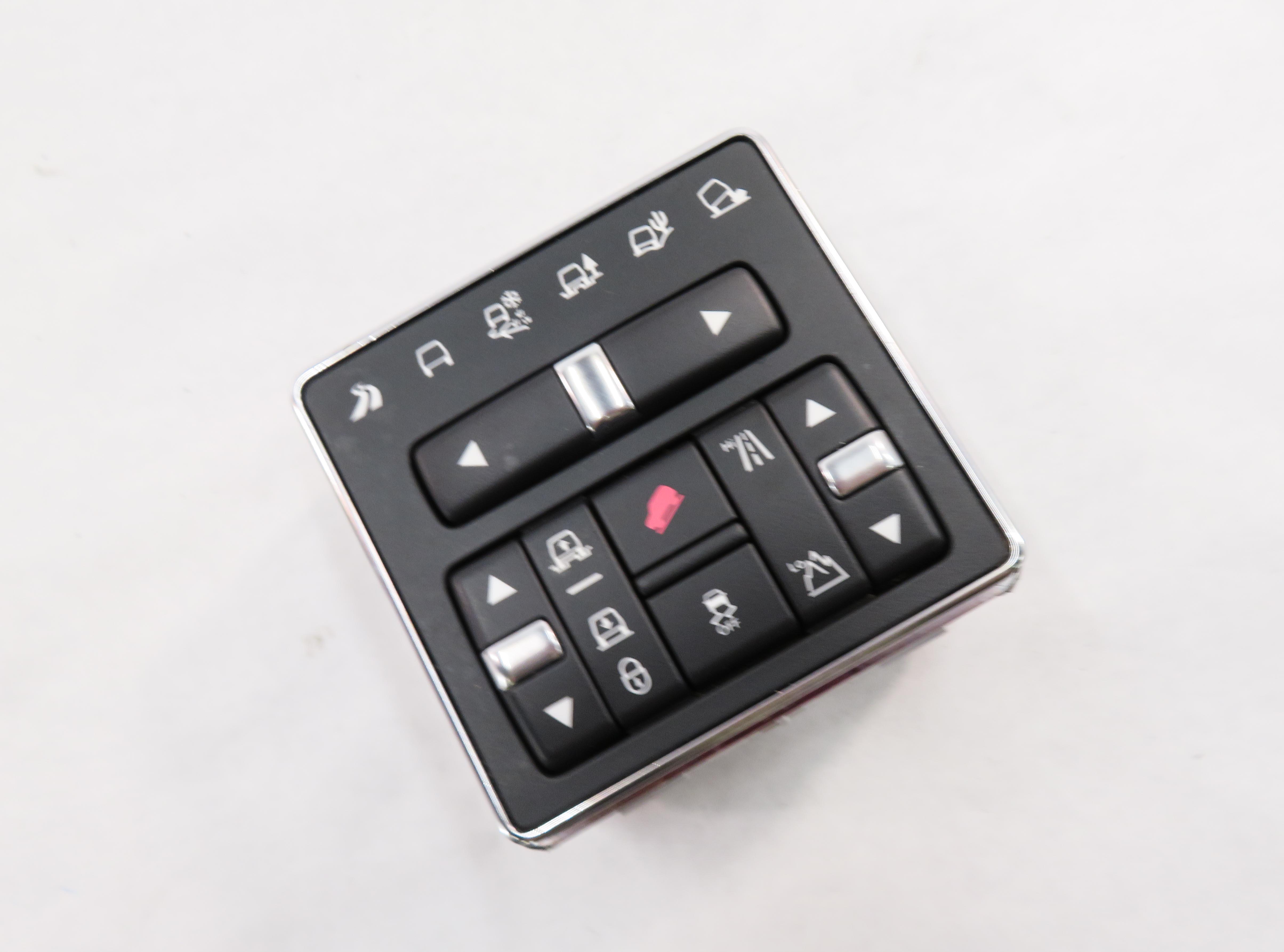 2012 RANGE ROVER SPORT (L320) RIDE HEIGHT TERRAIN CONTROL SWITCH BUTTON PANEL — exact item pictured