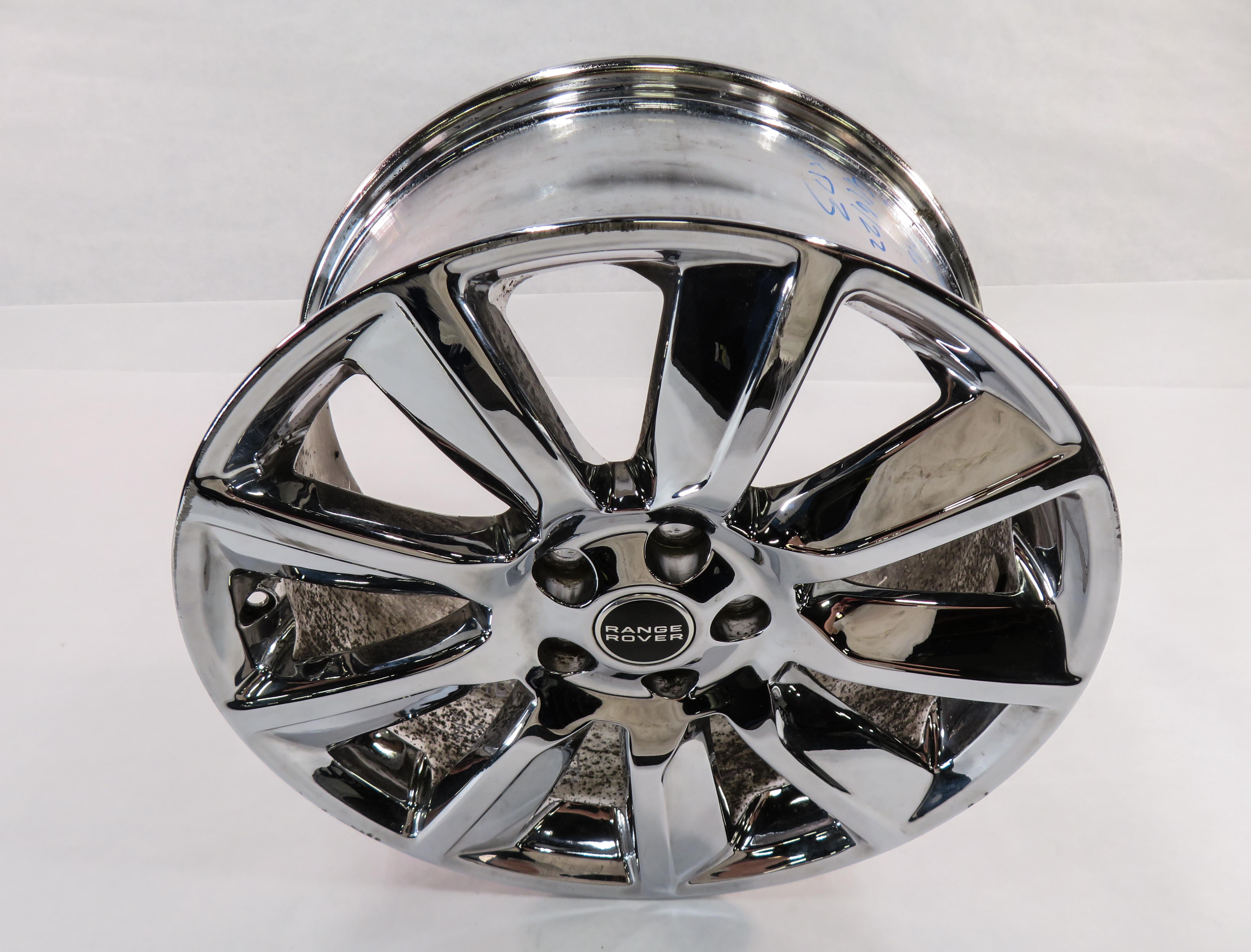 2012-2013 RANGE ROVER SPORT (L320) 20x9.5 - ALUMINUM 9-SPOKE WHEEL RIM (CHROME) — exact item pictured