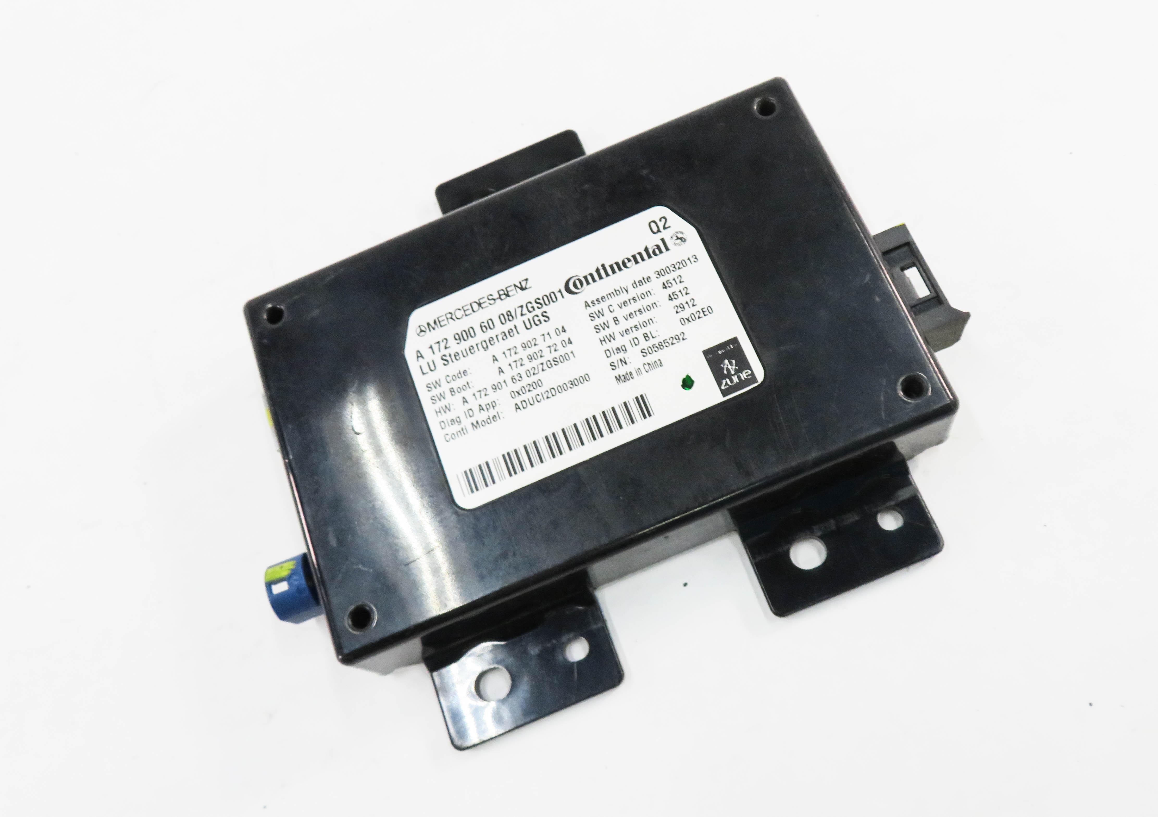 113-18 MERCEDES C250 C300 C350 CLA250 E300 E350 E550 ML350 ML550 - MEDIA MODULE — exact item pictured