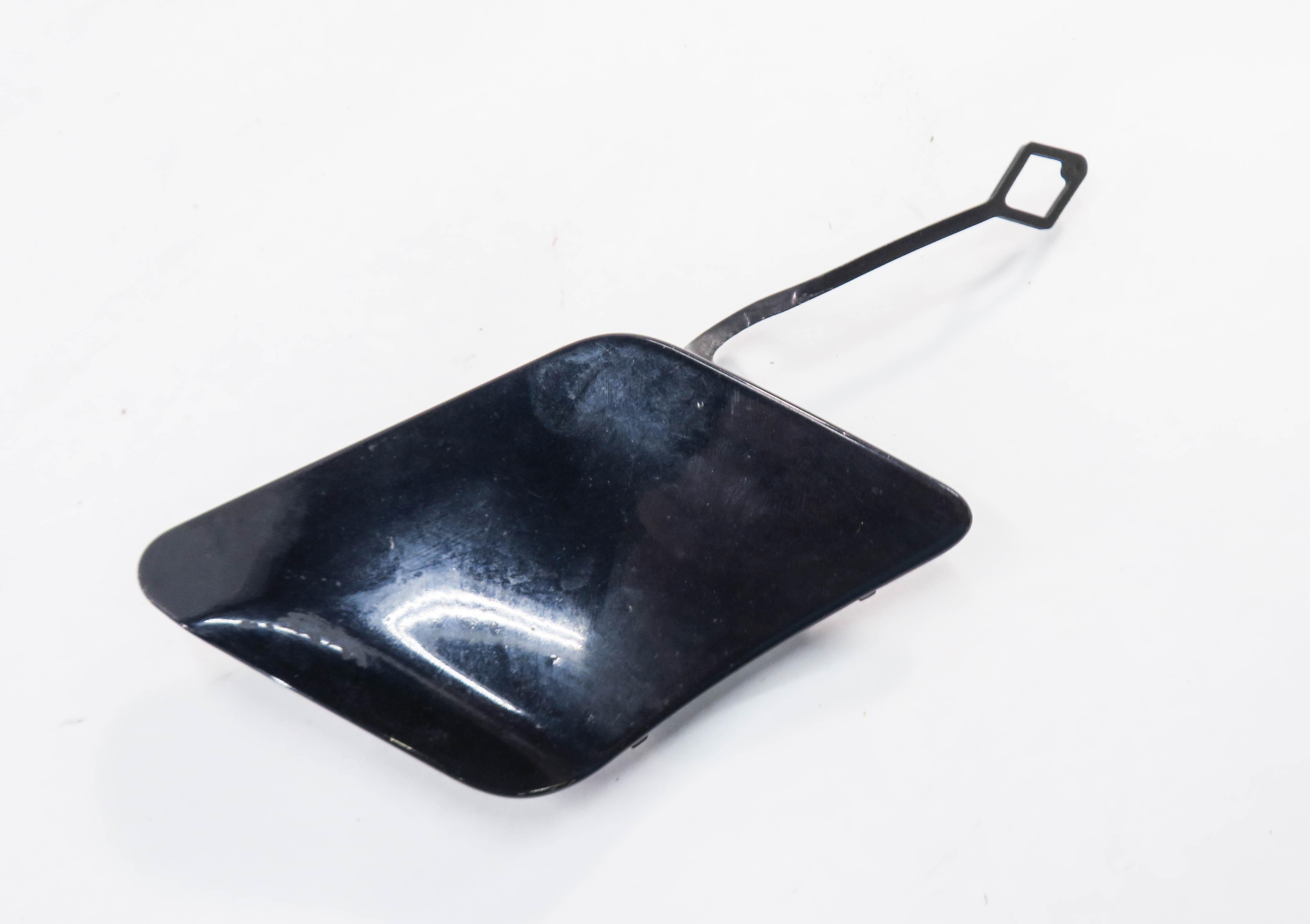 2013 MERCEDES C250 (W204) FRONT TOW HOOK COVER TRIM (CAVANSITE BLUE METALLIC) — exact item pictured