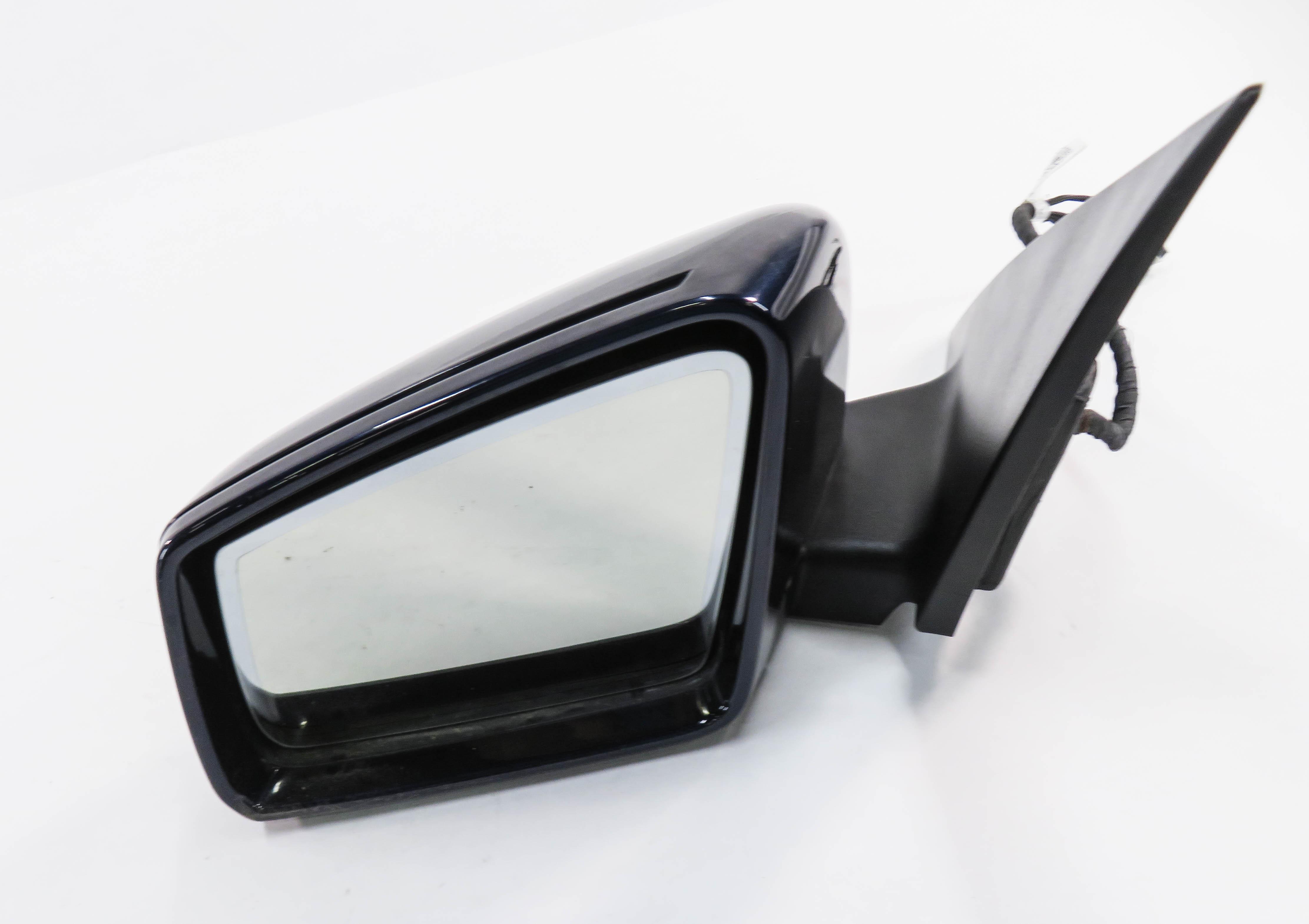 2012-2015 MERCEDES C250 (W204) LEFT HEATED MEMORY AUTODIM DOOR MIRROR (BLUE) — exact item pictured