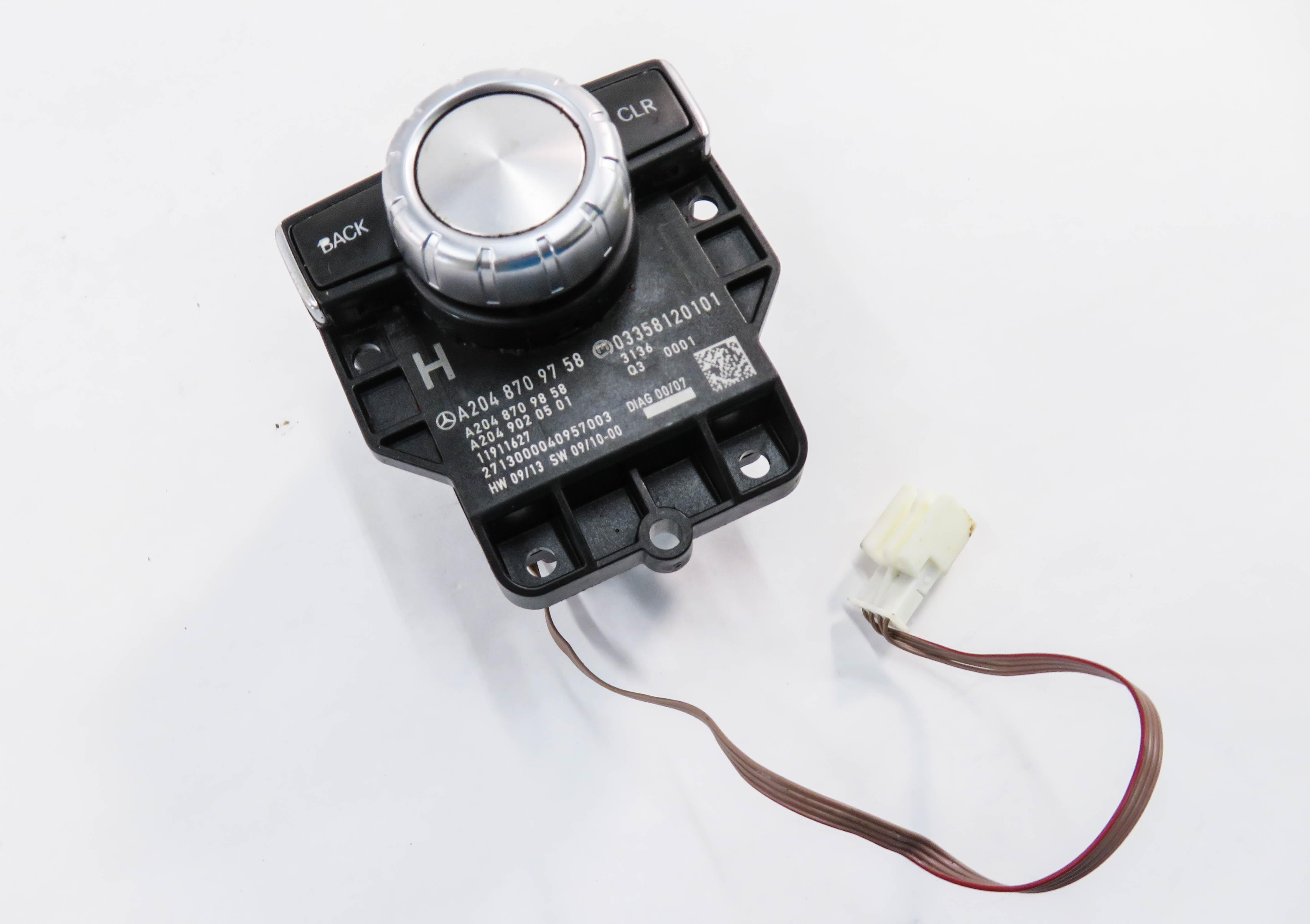 2012-2015 MERCEDES C300 C350 E350 E550 GLK350 (W204 W212 X204) MULTIMEDIA SWITCH — exact item pictured