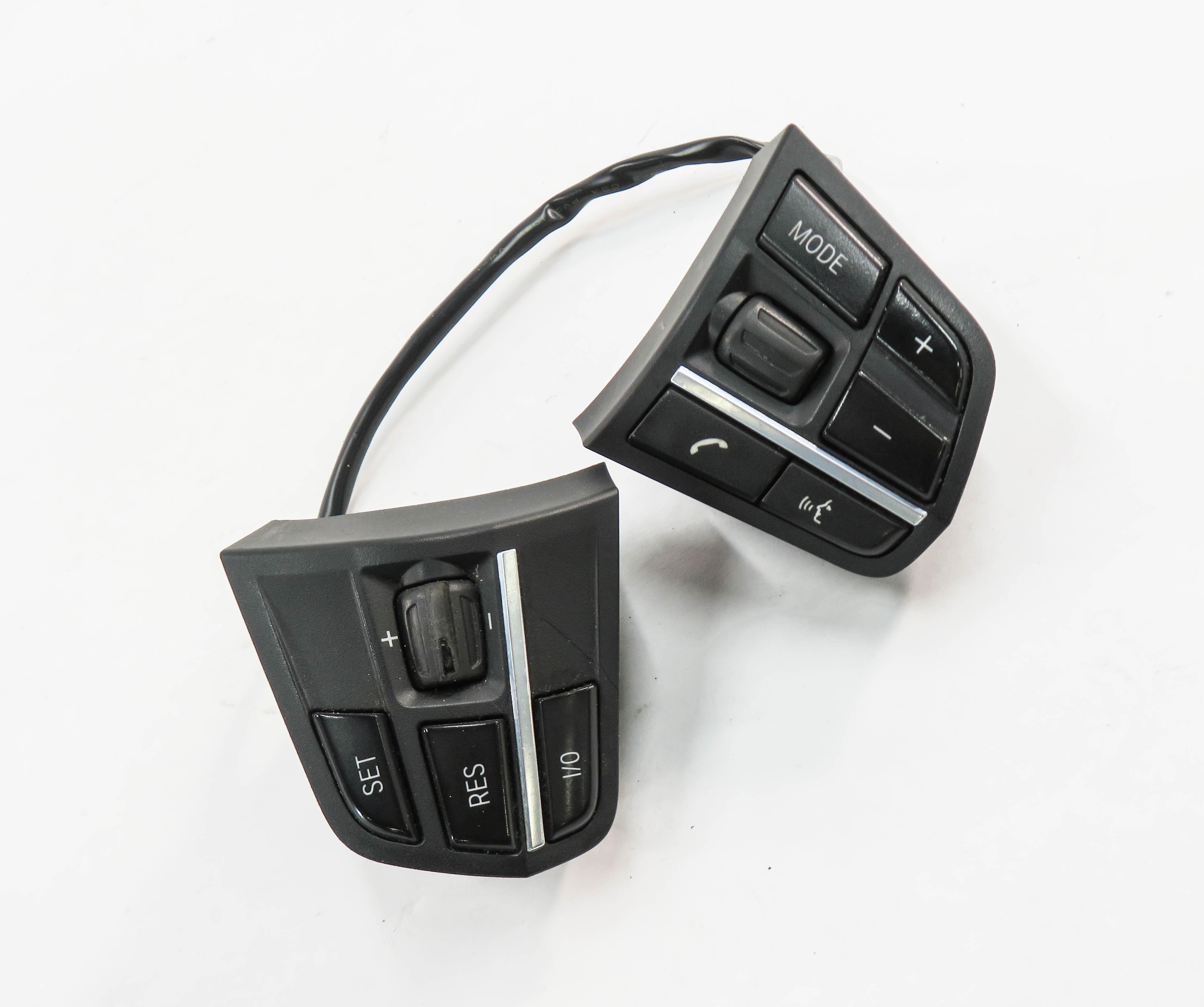 2011 BMW 750i (F01) STEERING WHEEL SWITCH BUTTON SET-2 — exact item pictured