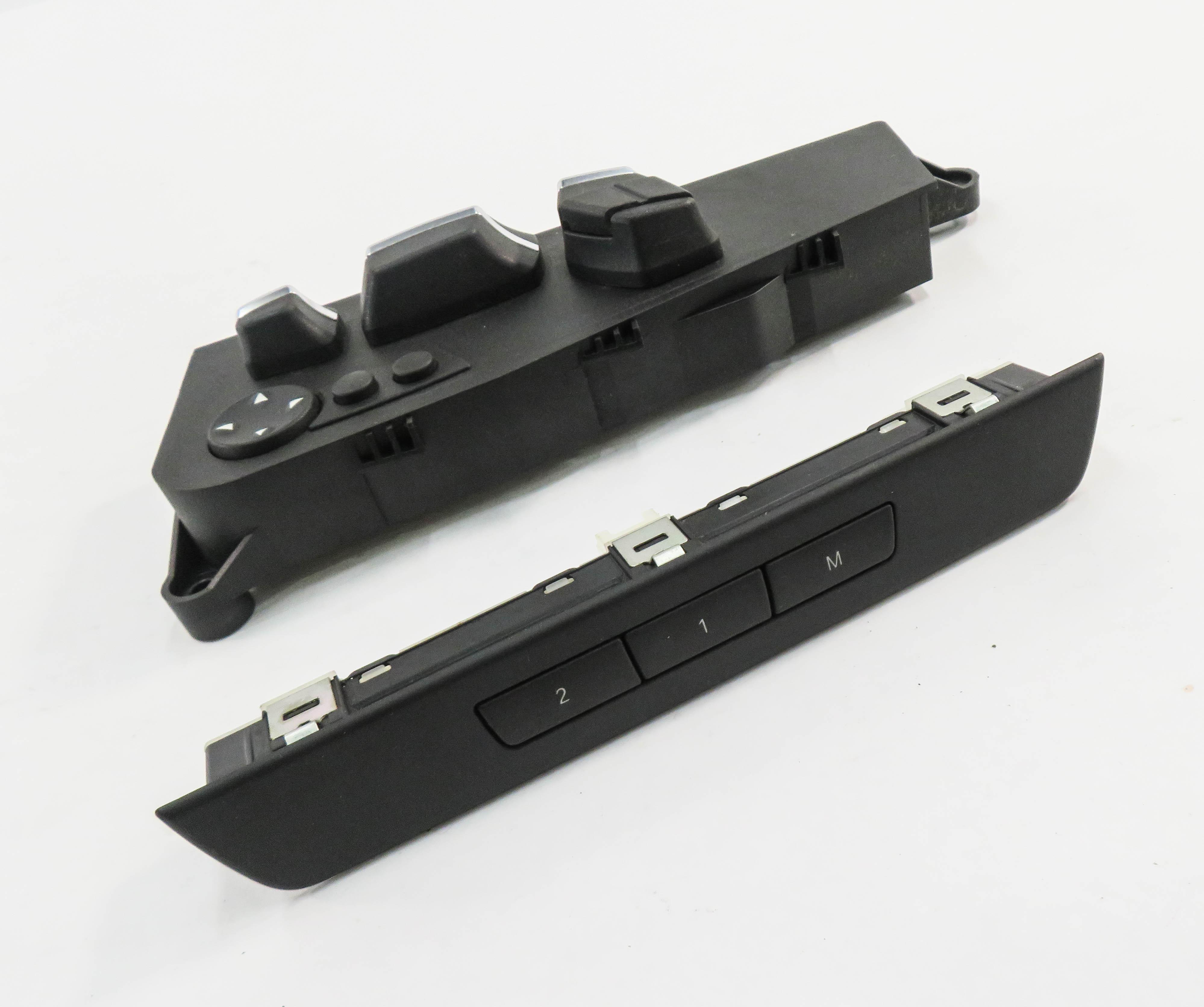 2011 BMW 750i (F01) RIGHT FRONT PASSENGER SEAT ADJUSTMENT SWITCH BUTTON (MEMORY) — exact item pictured