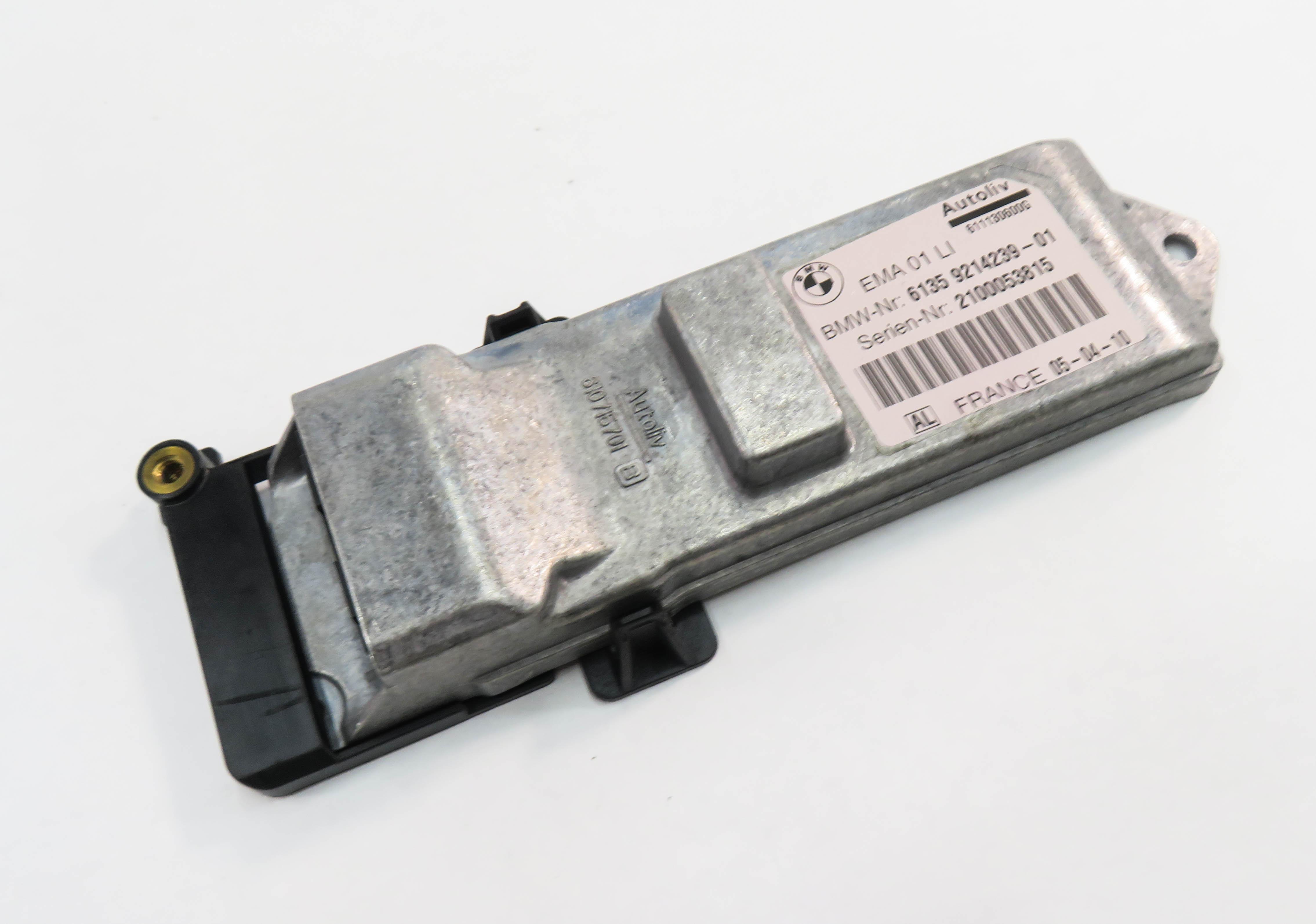 2009-2012 BMW 740i 750i 760i B7 (F01 F02) LEFT FRONT DRIVER SEATBELT MODULE — exact item pictured