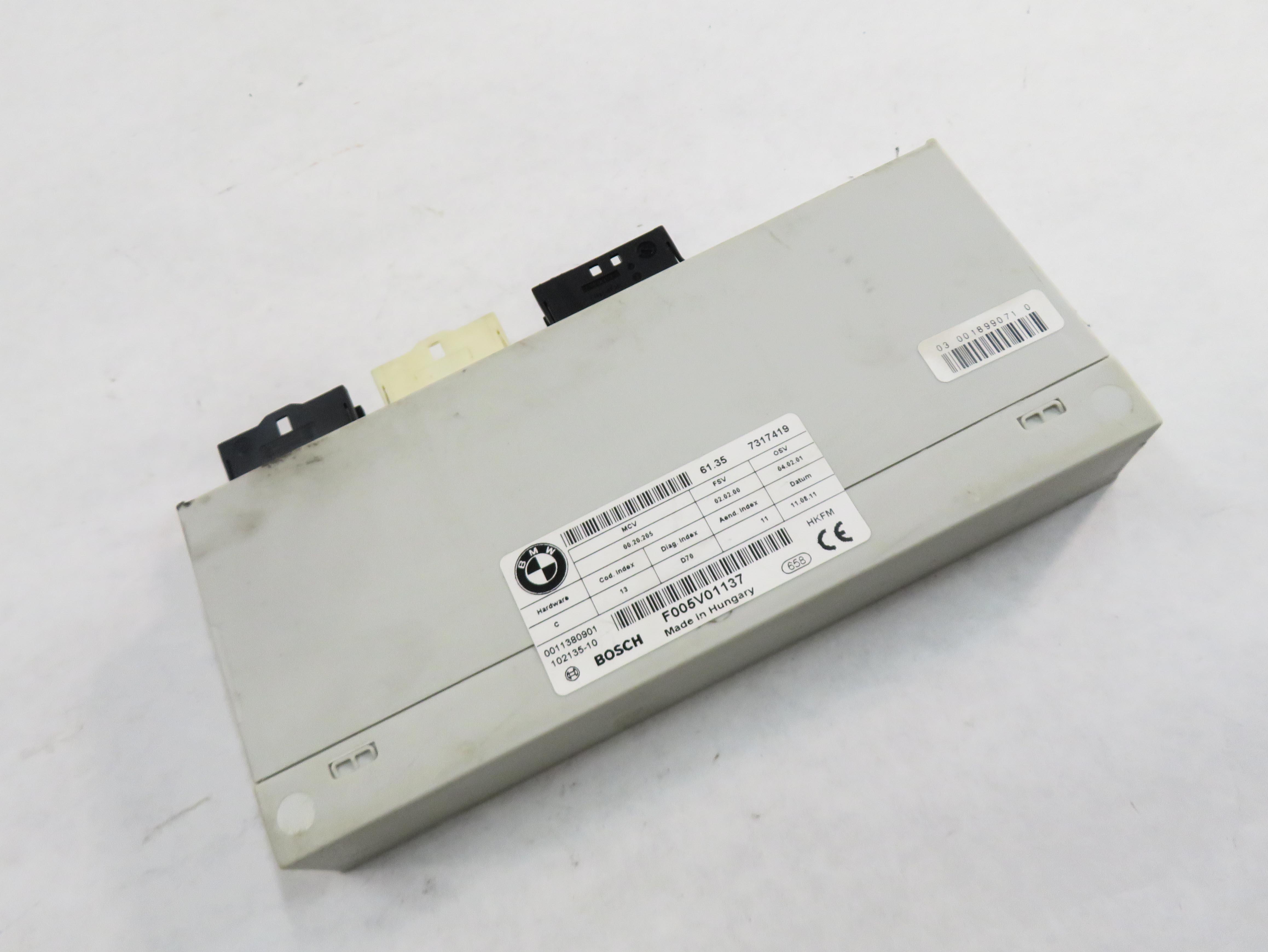 2008-2014 BMW X6 X6M (E71 E72) REAR LIFTGATE CONTROL MODULE TRUNK LIFT MODULE — exact item pictured