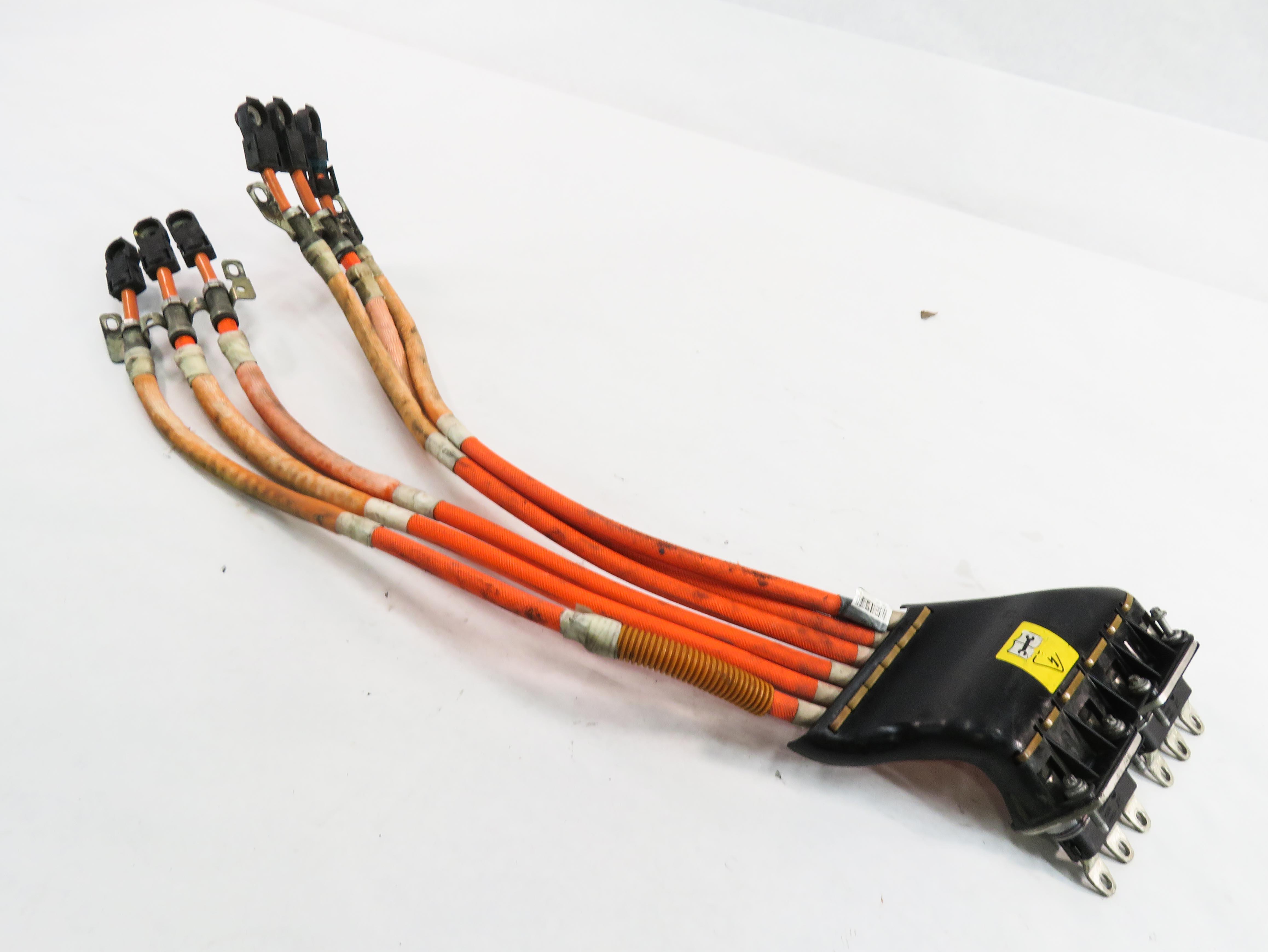 2010 BMW X6 (E72) HYBRID - TRANSMISSION HIGH VOLTAGE WIRE WIRING HARNESS — exact item pictured