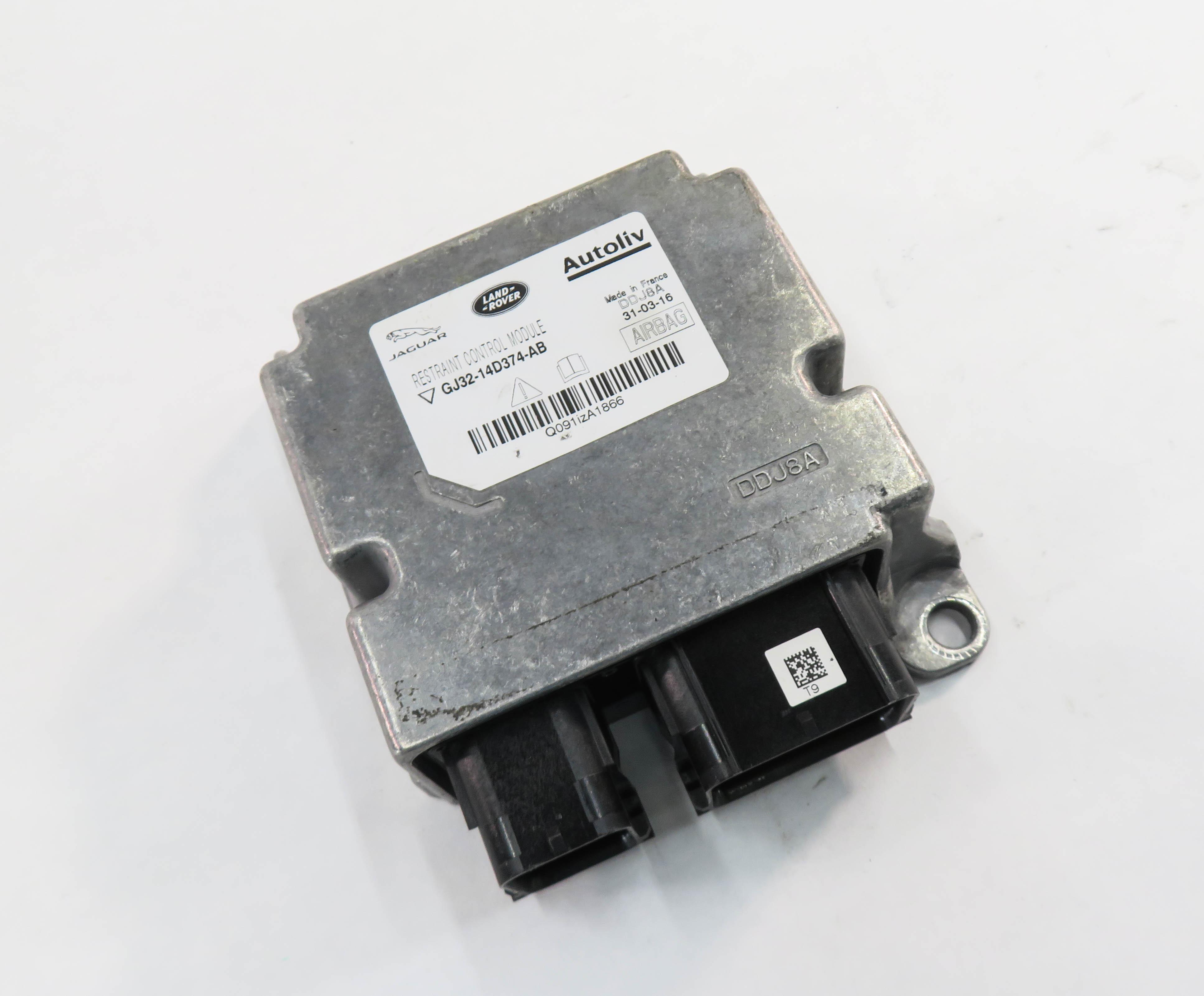 2016-2019 RANGE ROVER EVOQUE L538 SAFETY RESTRAINT CONTROL MODULE — exact item pictured